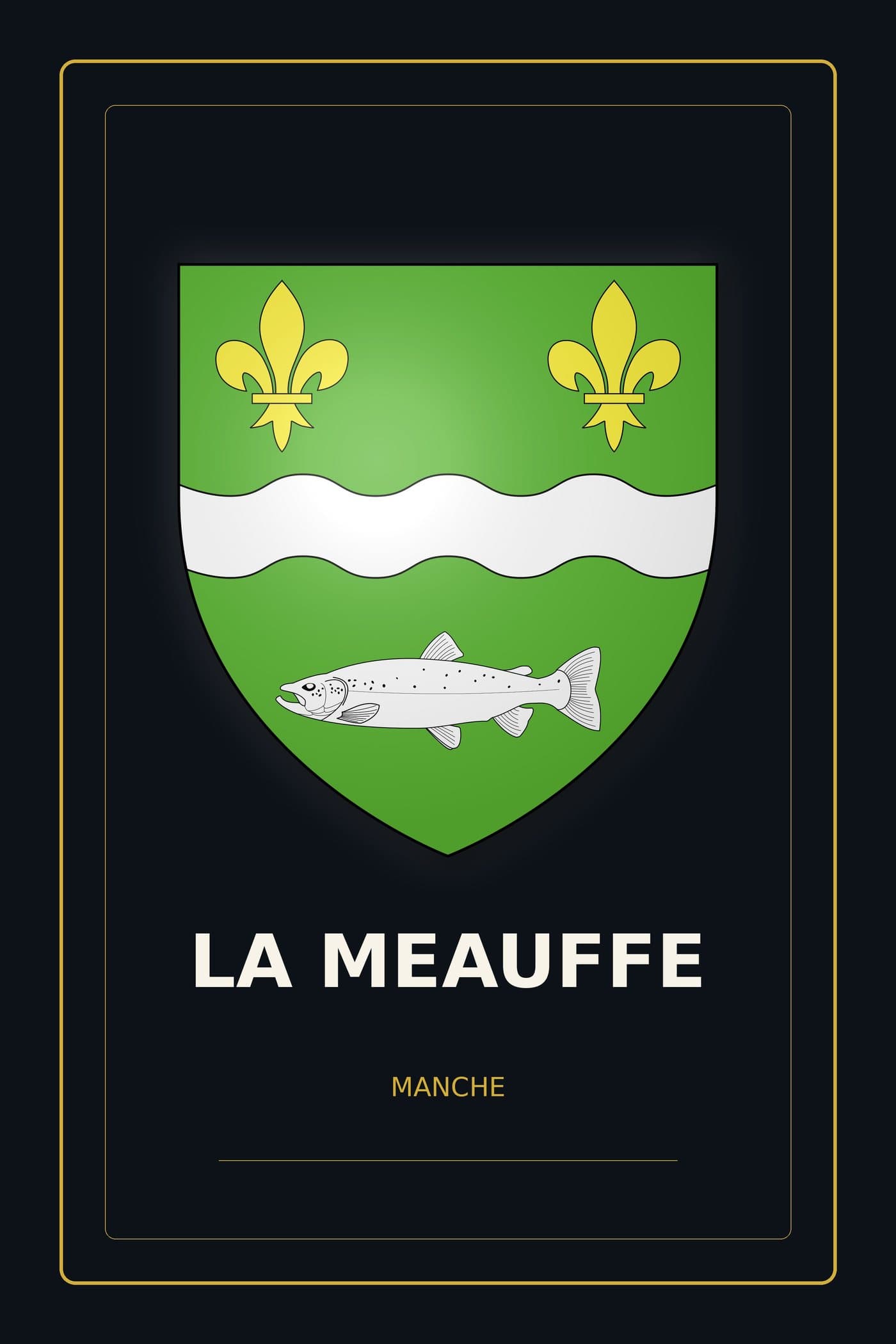 Blason de La Meauffe