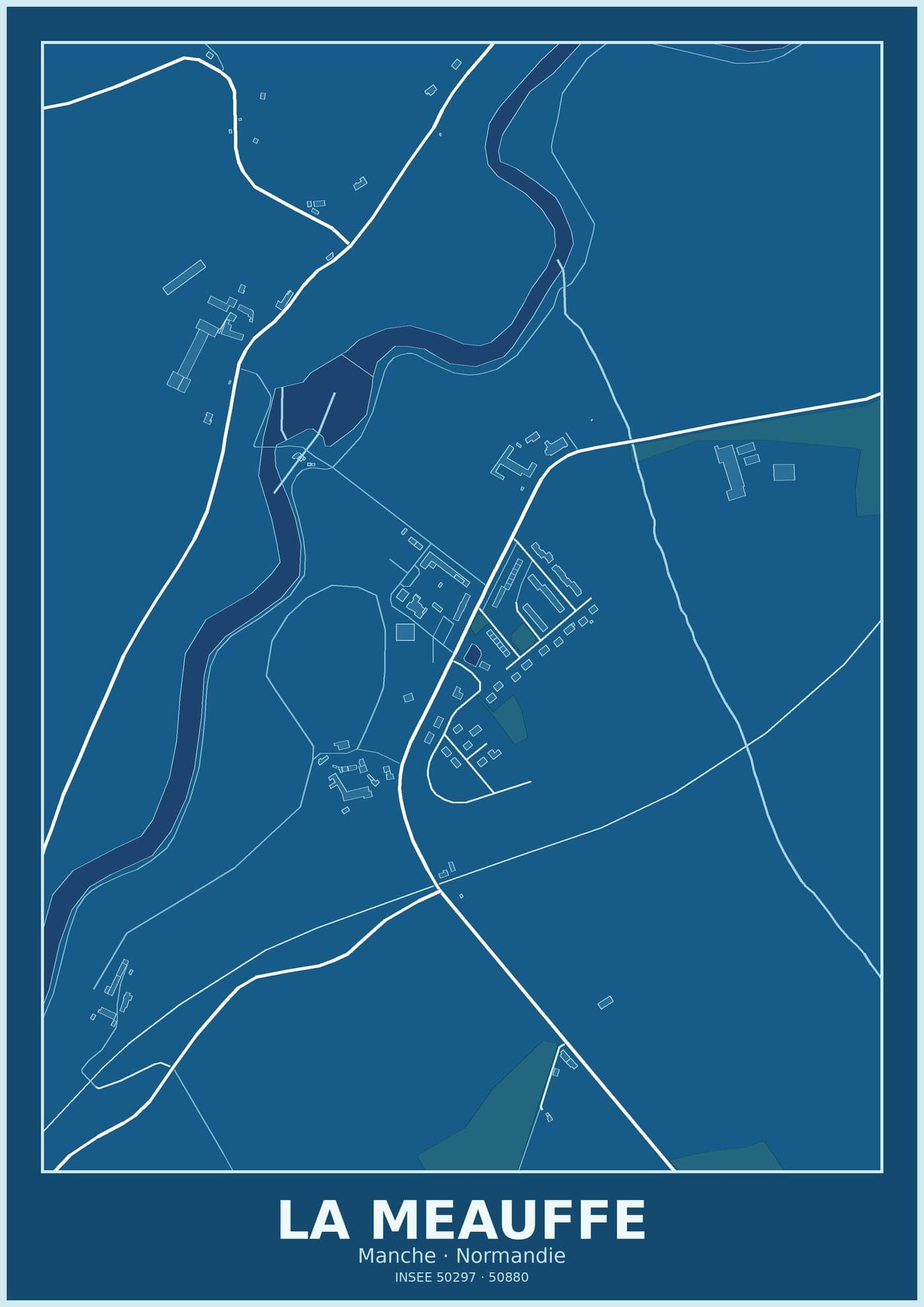 Plan de La Meauffe