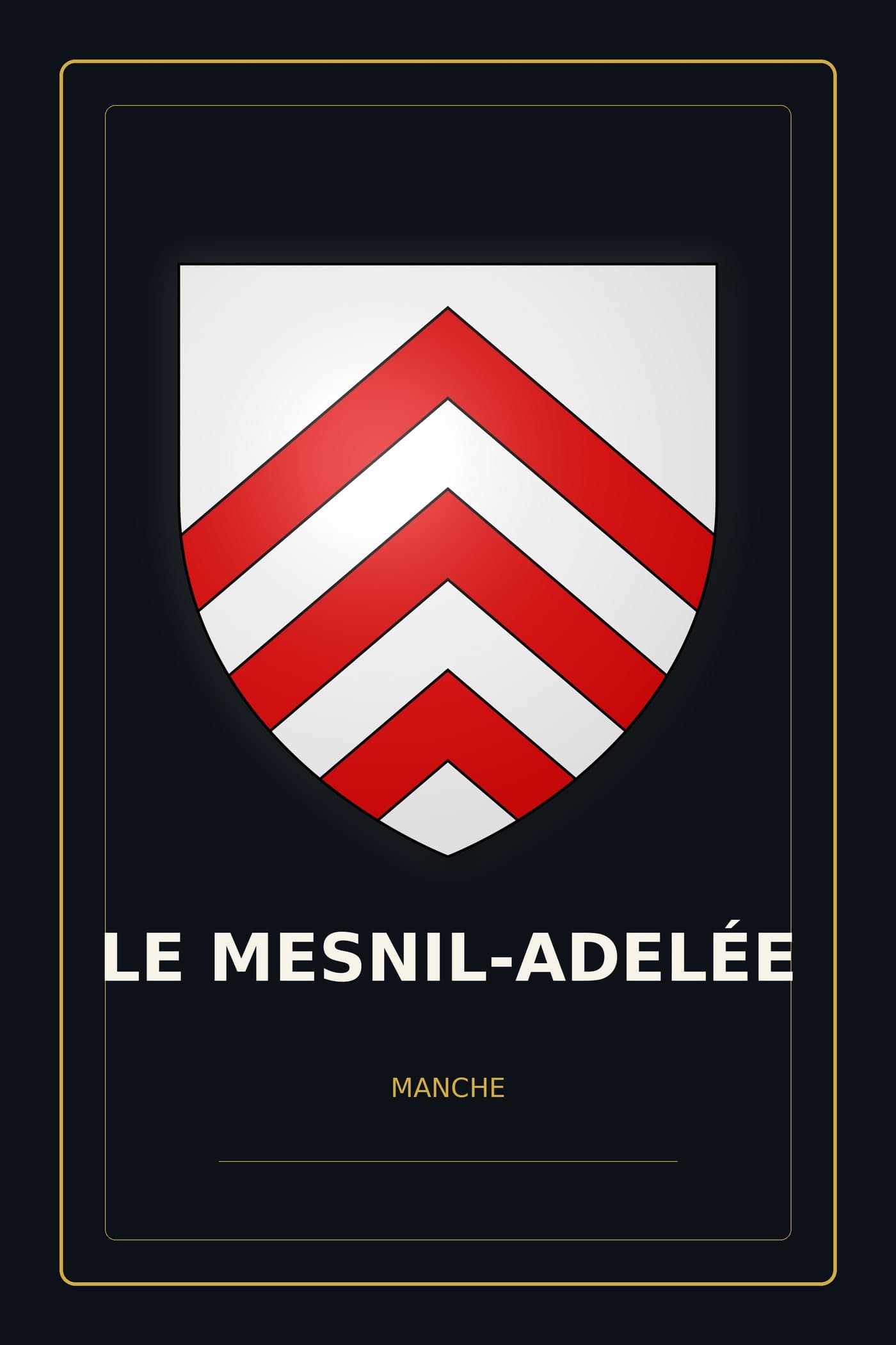 Blason du Mesnil-Adelée