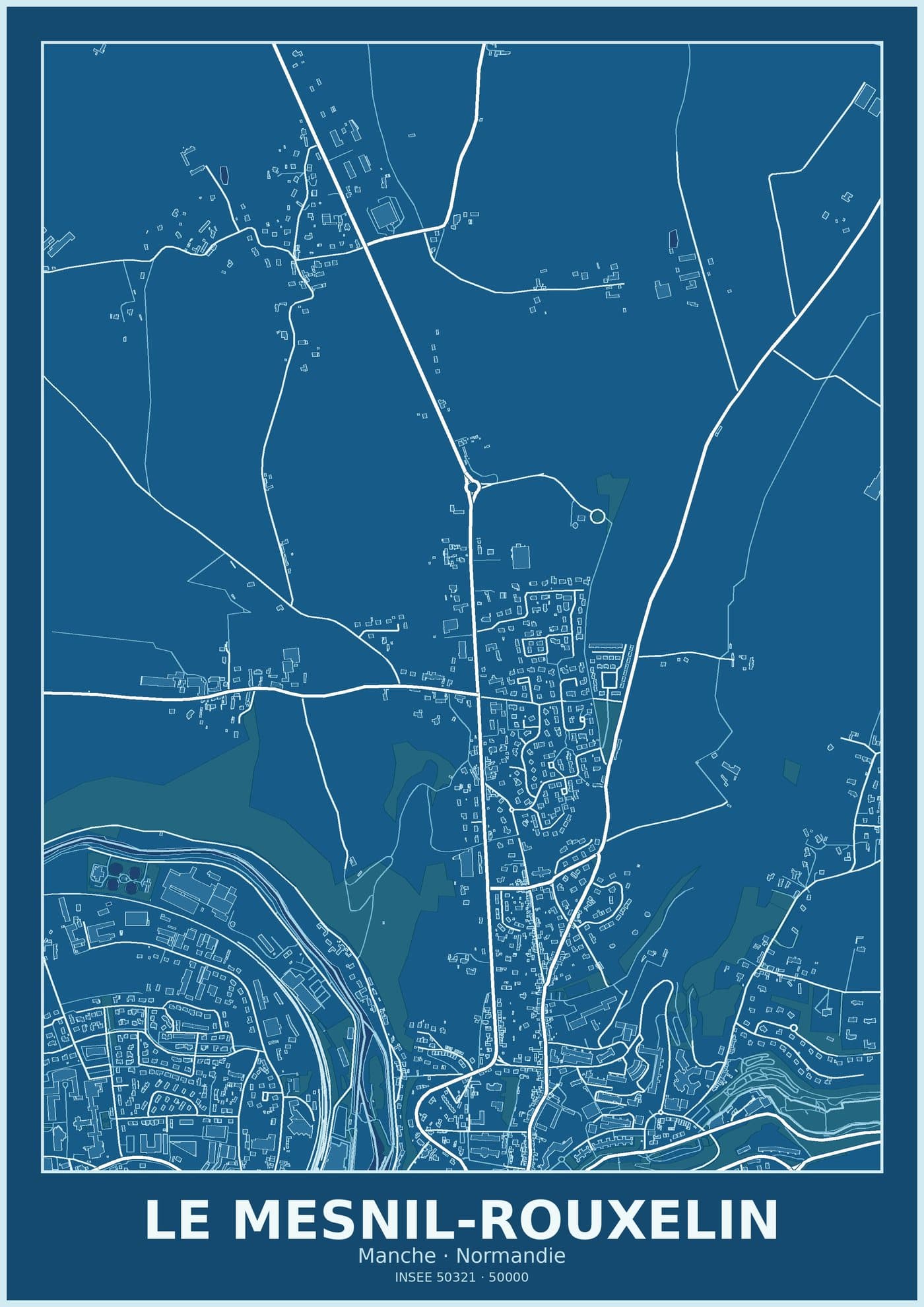Plan du Mesnil-Rouxelin