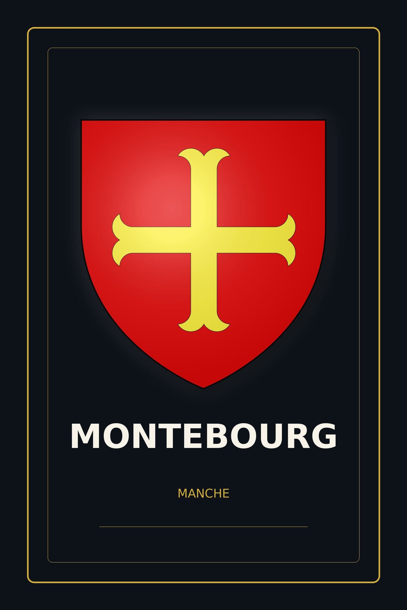 Blason de Montebourg
