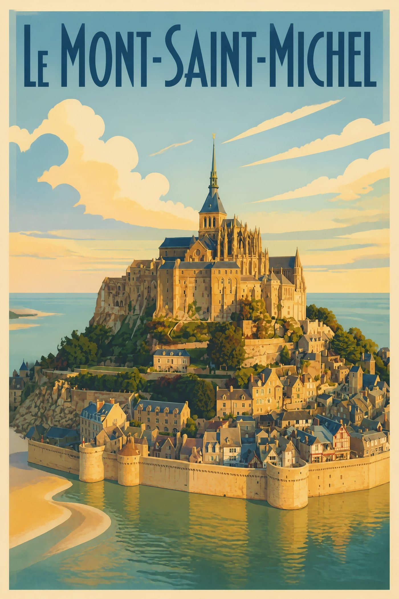 Affiche de Le Mont-Saint-Michel