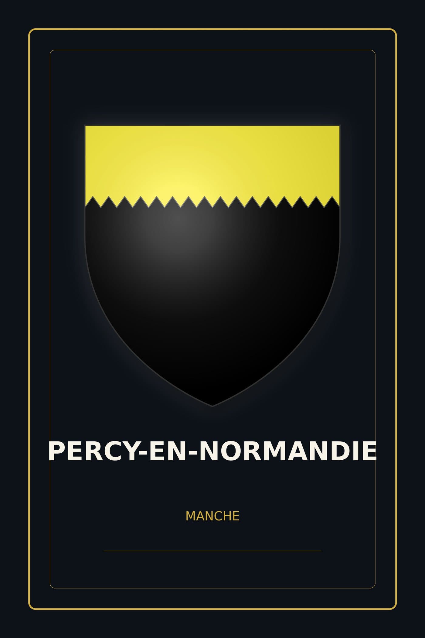 Blason de Percy-en-Normandie