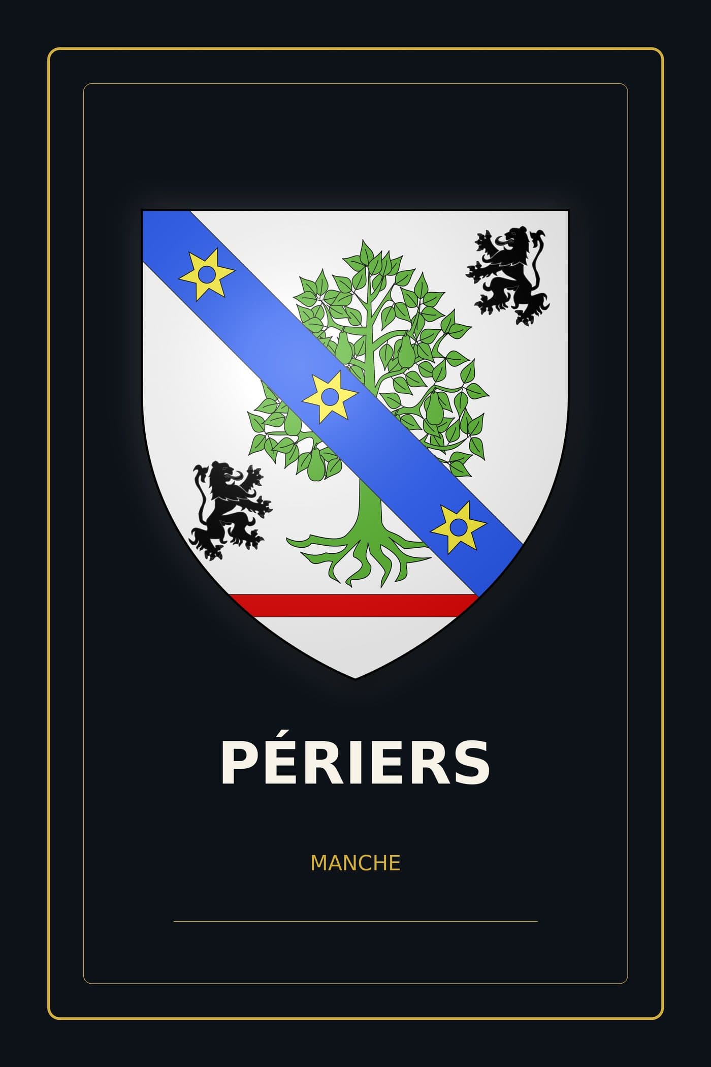 Blason de Périers