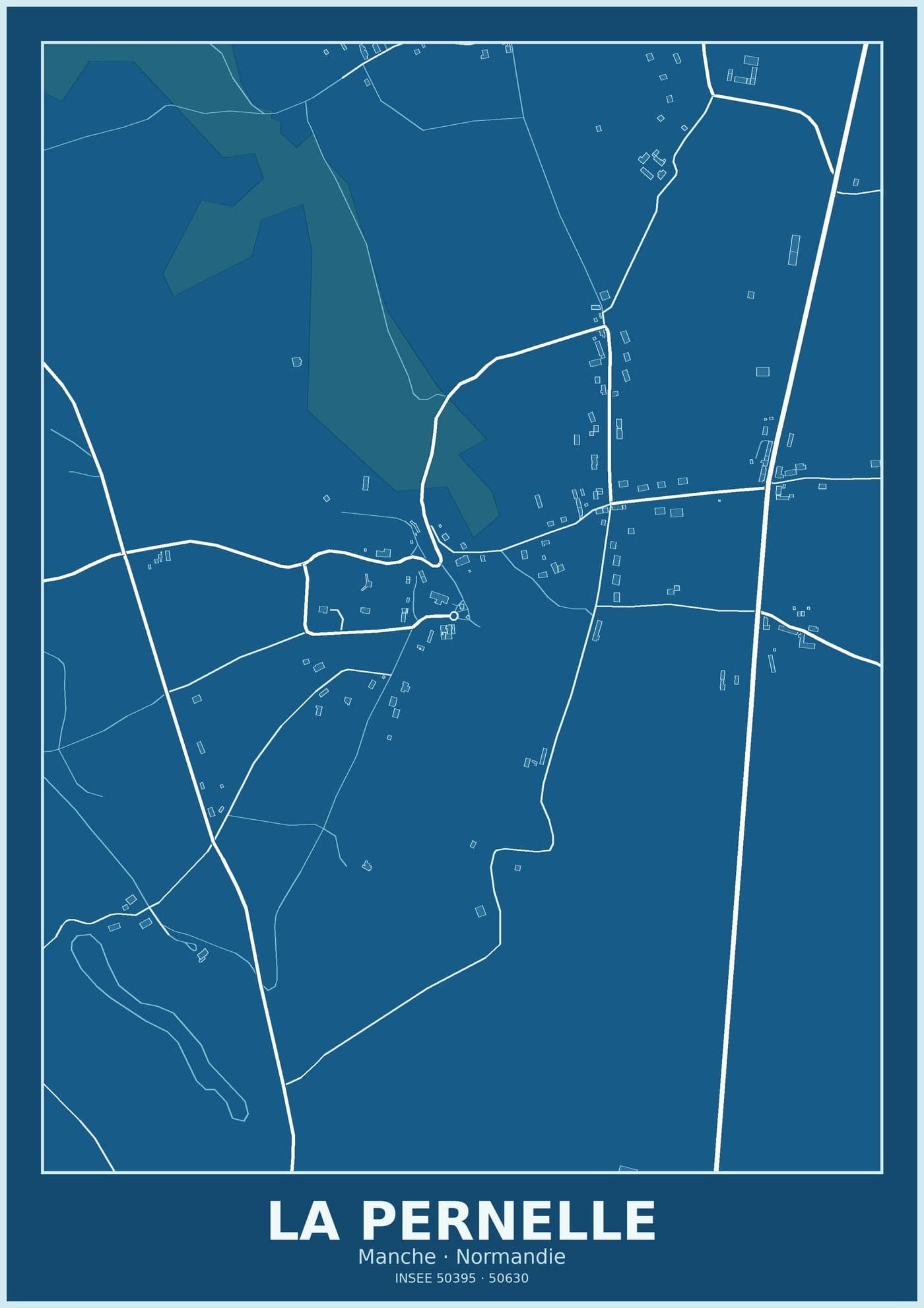 Plan de La Pernelle
