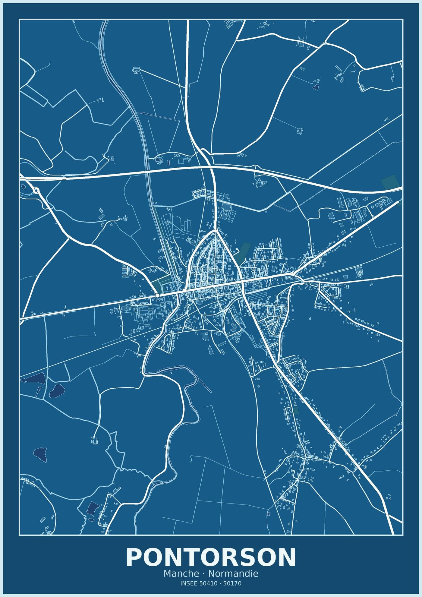 Plan de Pontorson