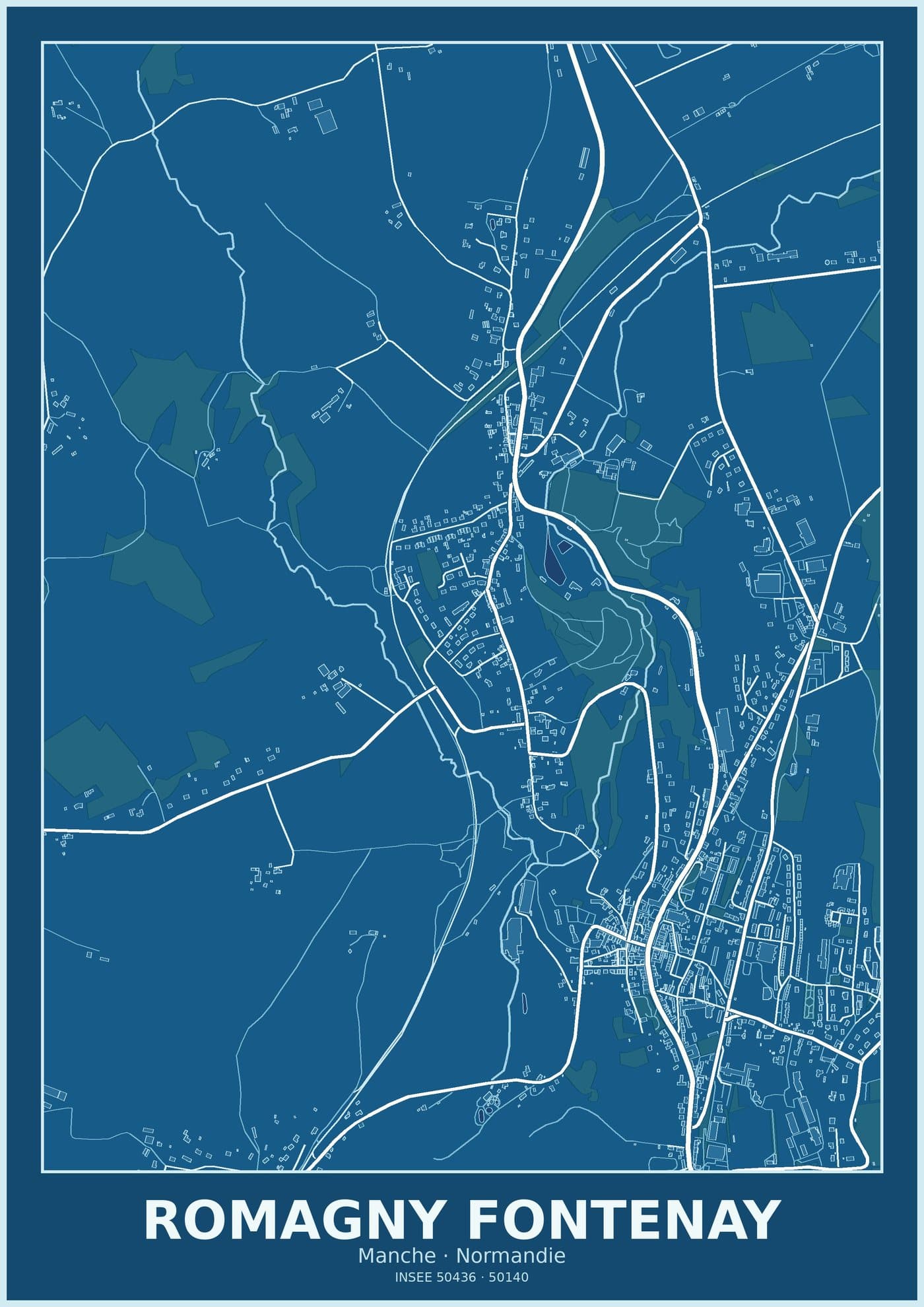 Plan de Romagny Fontenay