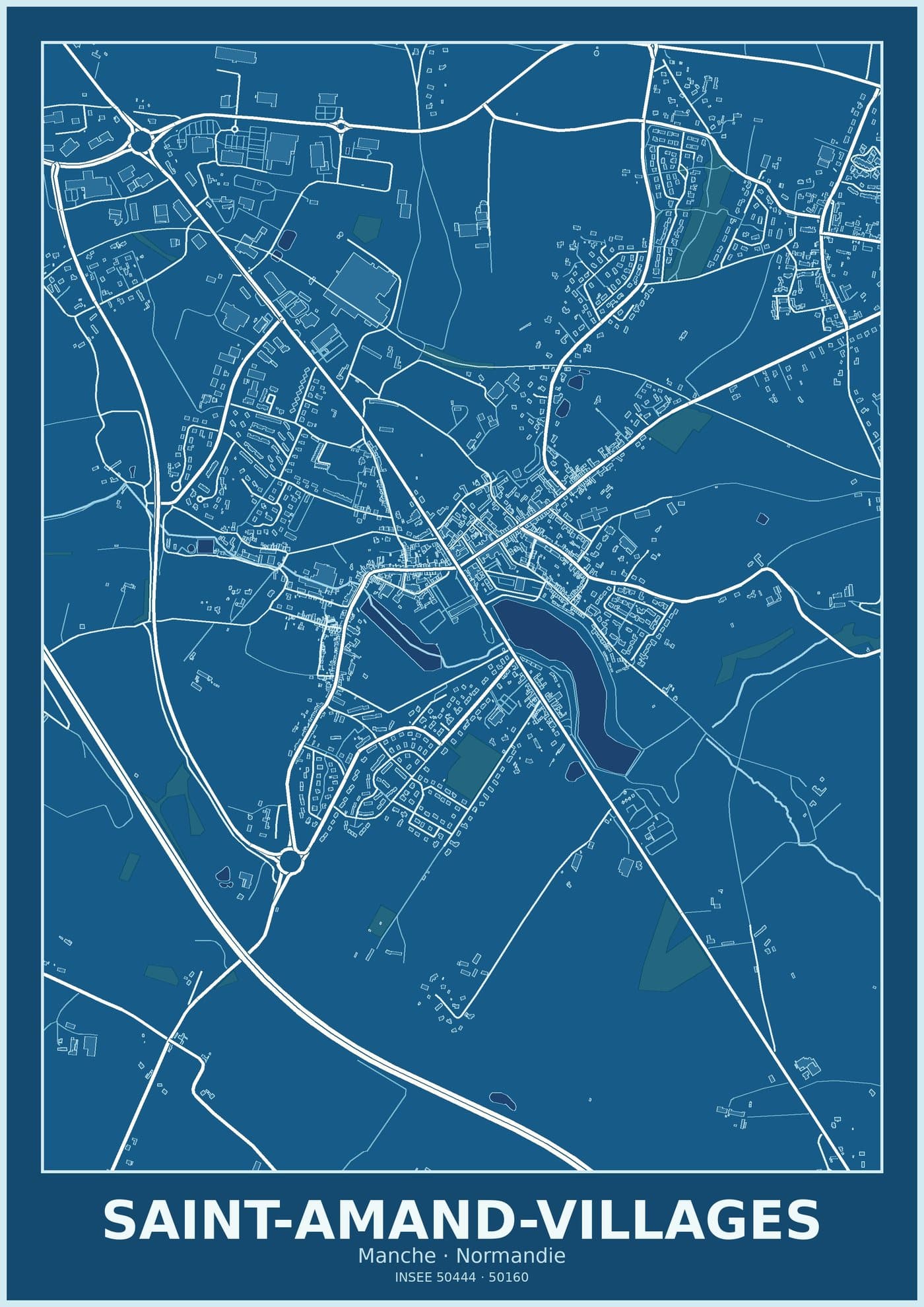 Plan de Saint-Amand-Villages