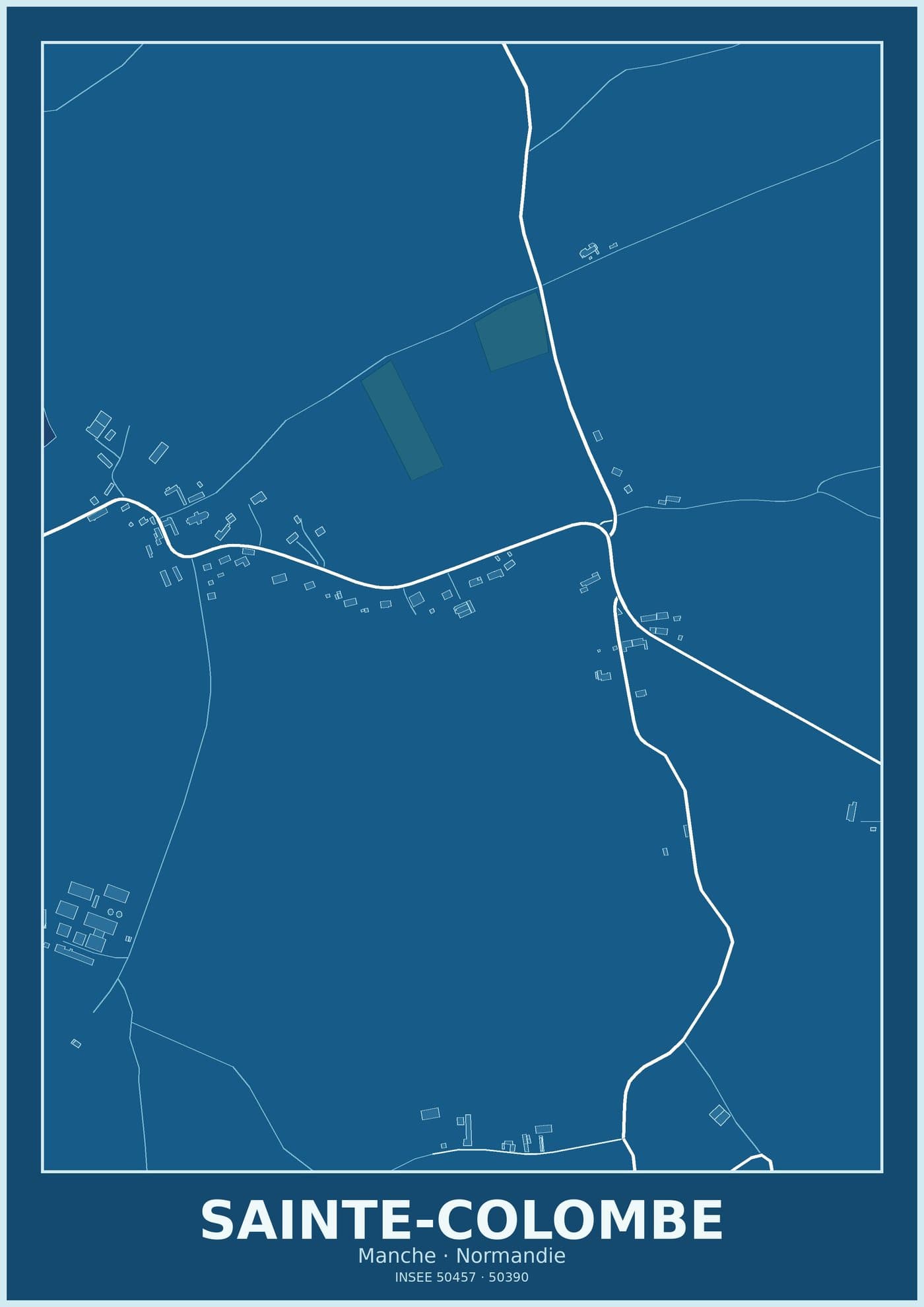 Plan de Sainte-Colombe