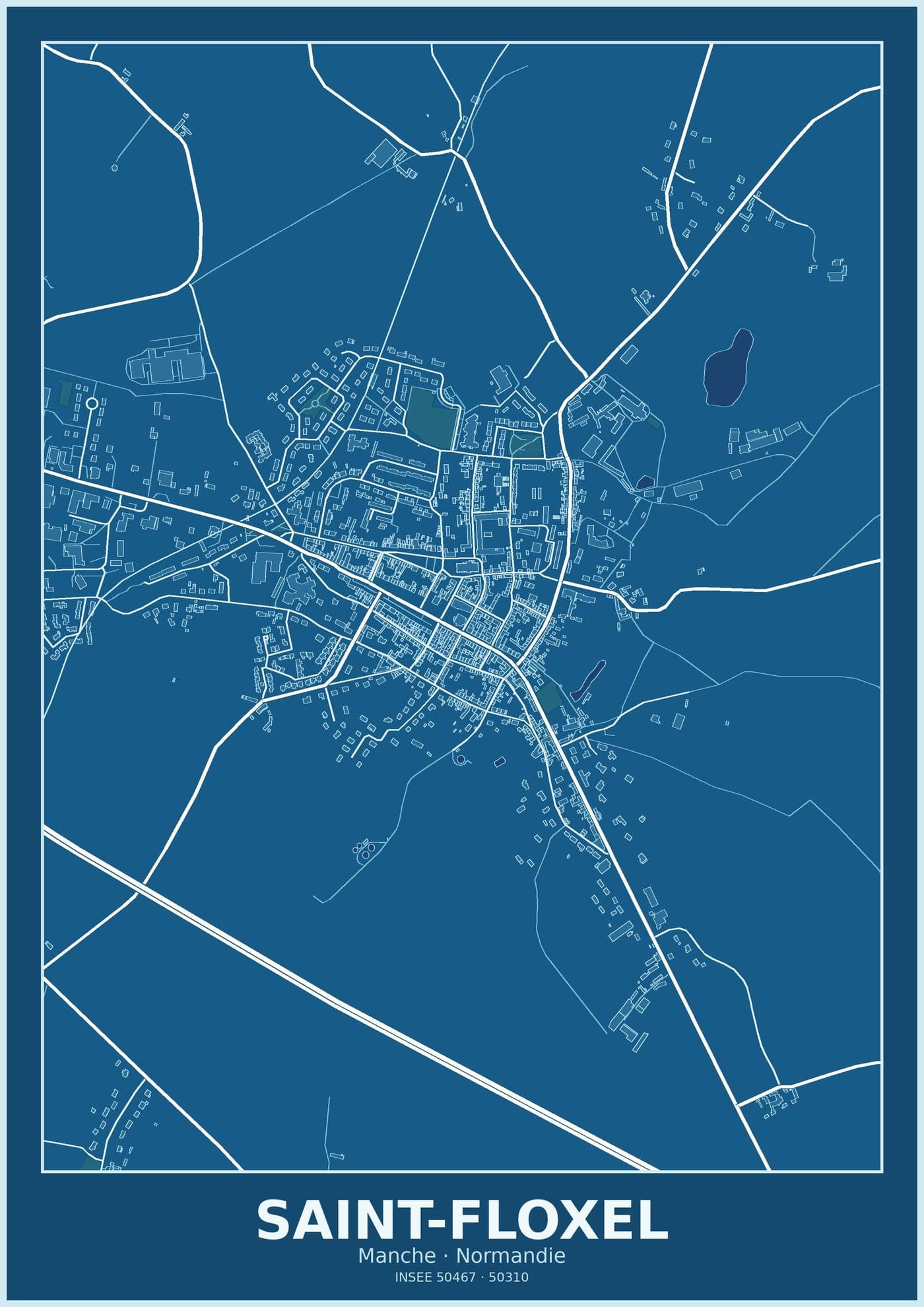 Plan de Saint-Floxel