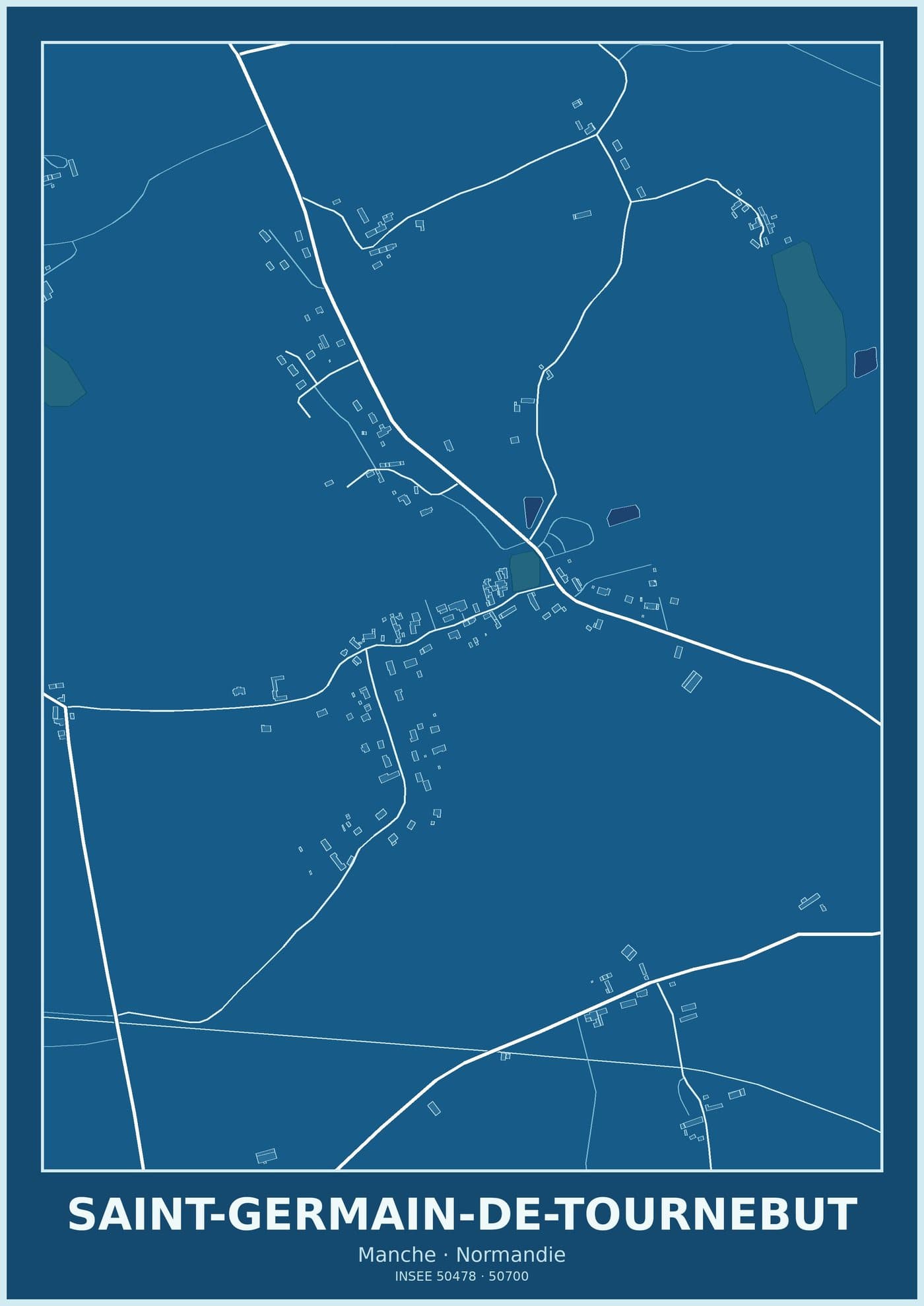 Plan de Saint-Germain-de-Tournebut