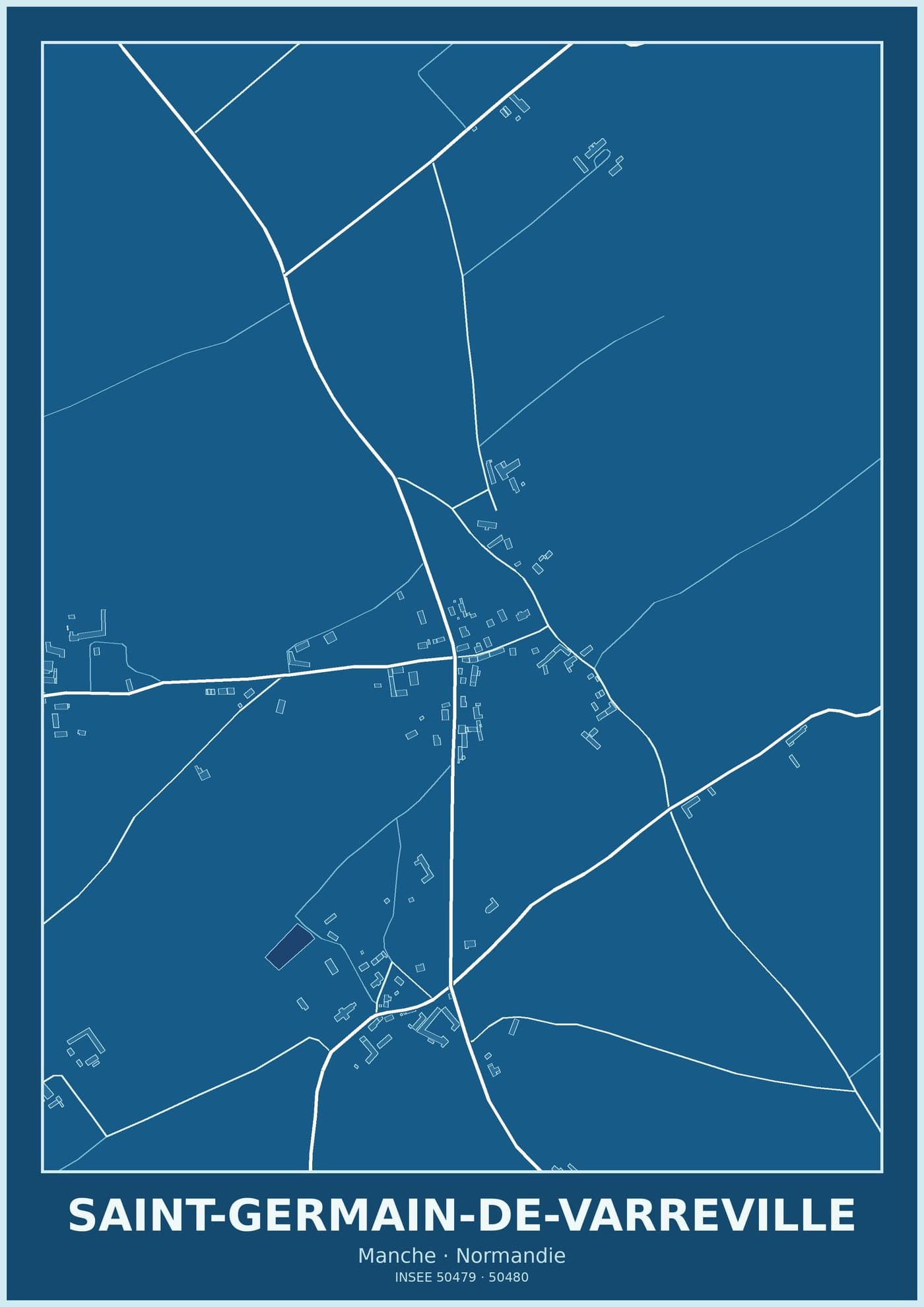 Plan de Saint-Germain-de-Varreville