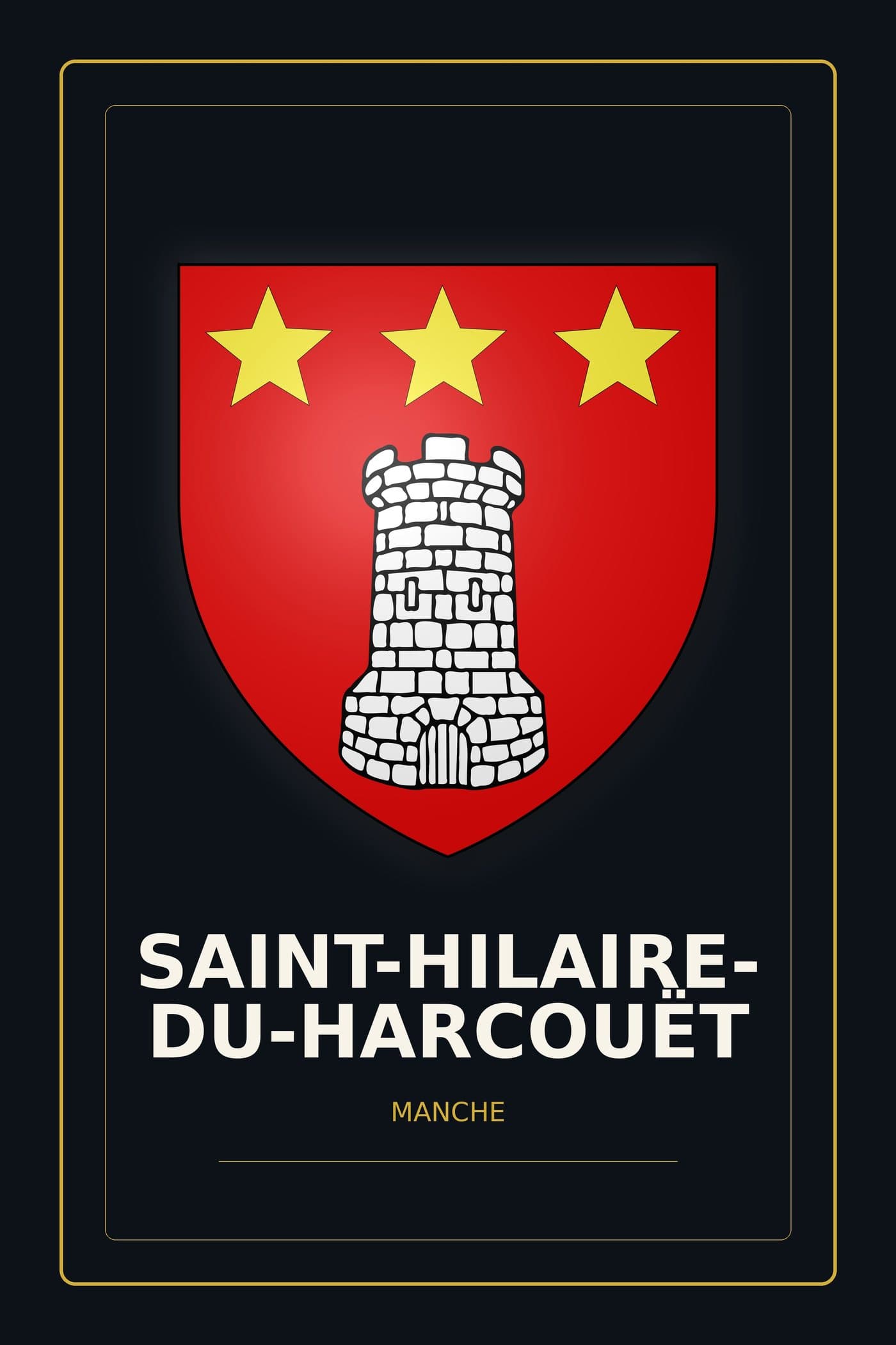 Blason de Saint-Hilaire-du-Harcouët