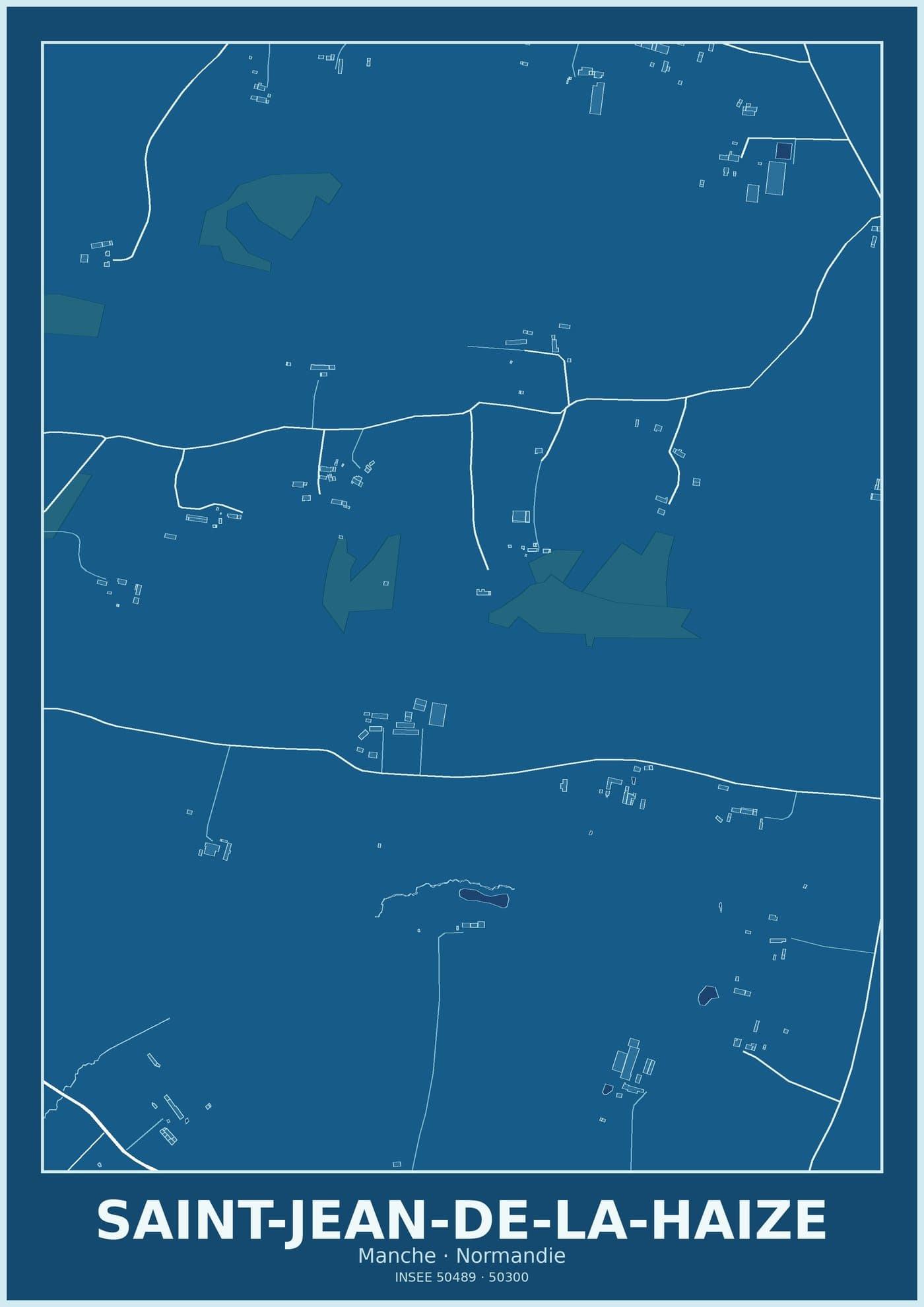 Plan de Saint-Jean-de-la-Haize