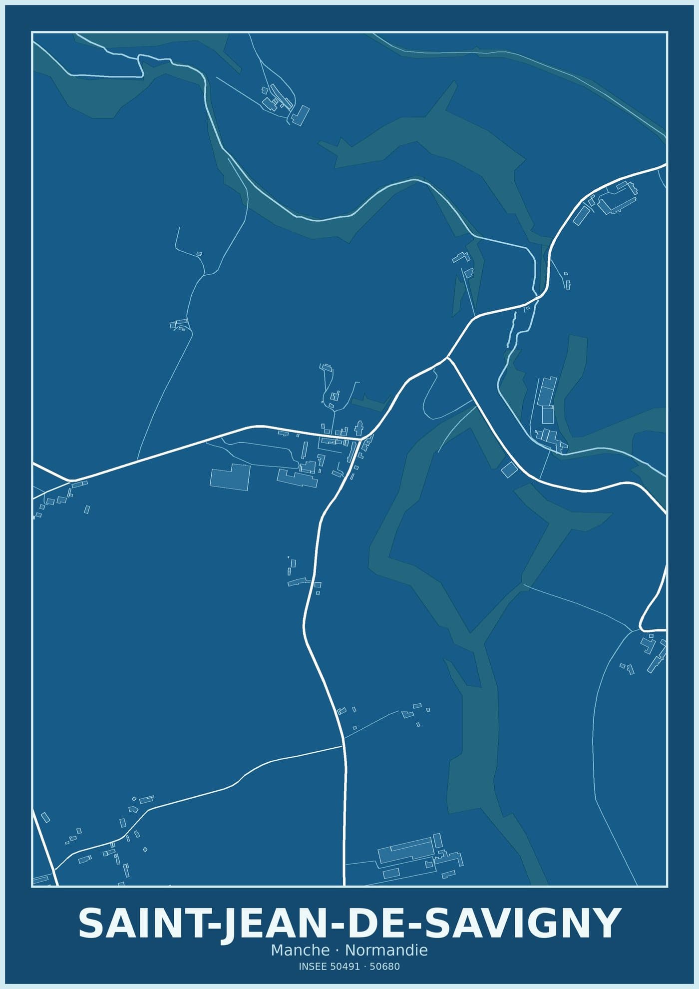 Plan de Saint-Jean-de-Savigny