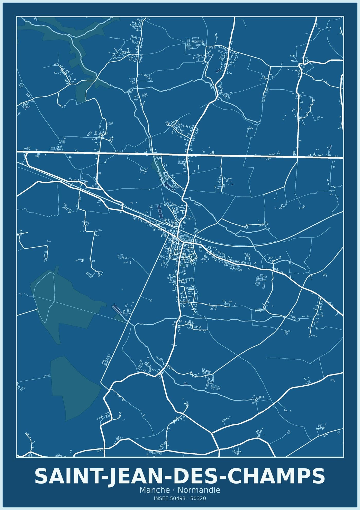 Plan de Saint-Jean-des-Champs