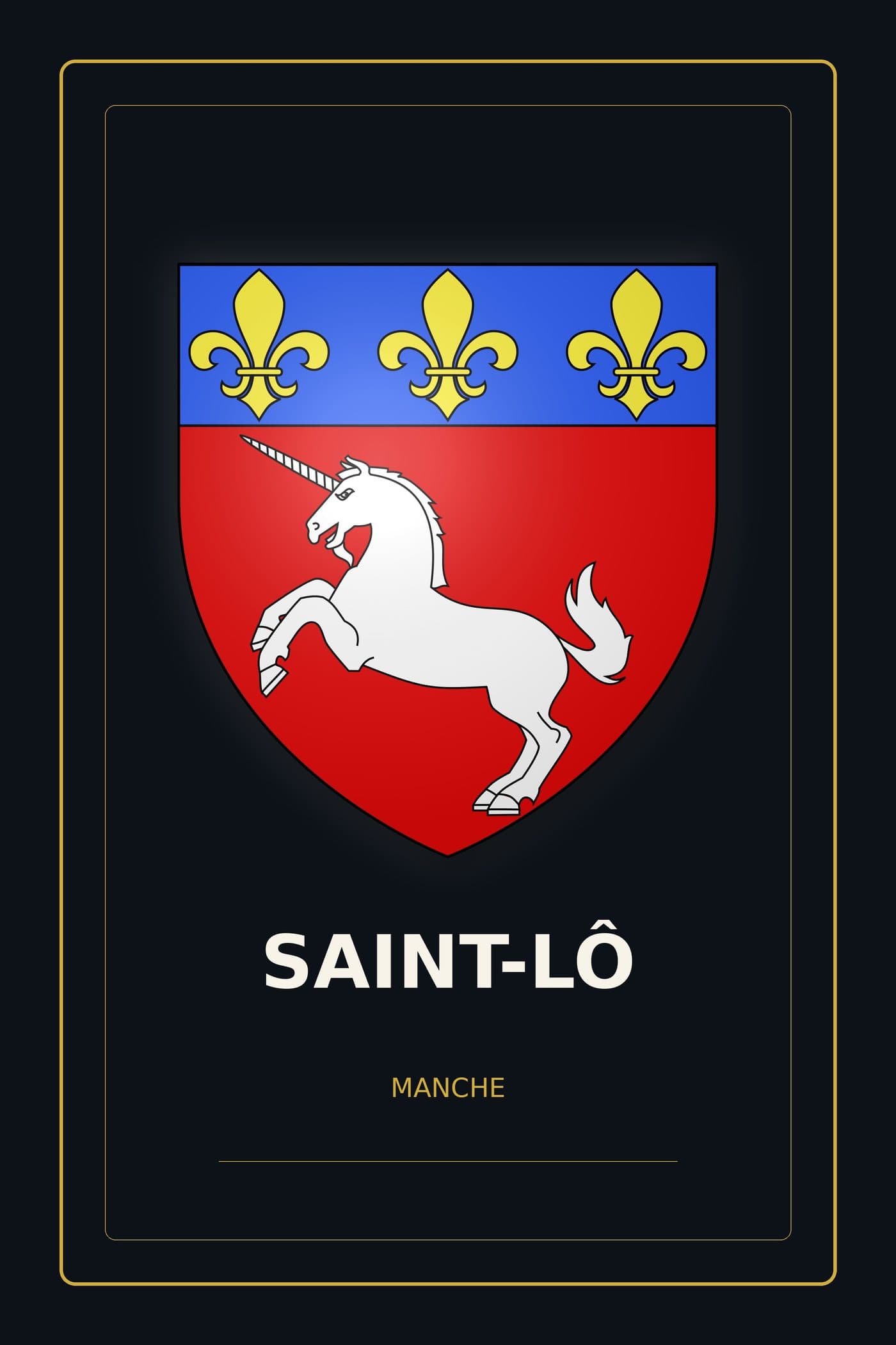 Blason de Saint-Lô