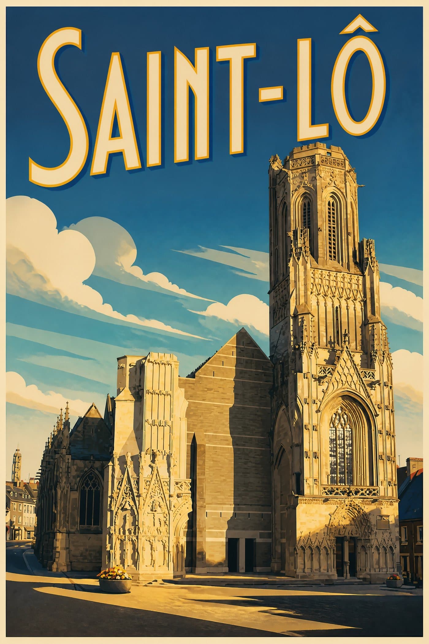 Affiche de Saint-Lô