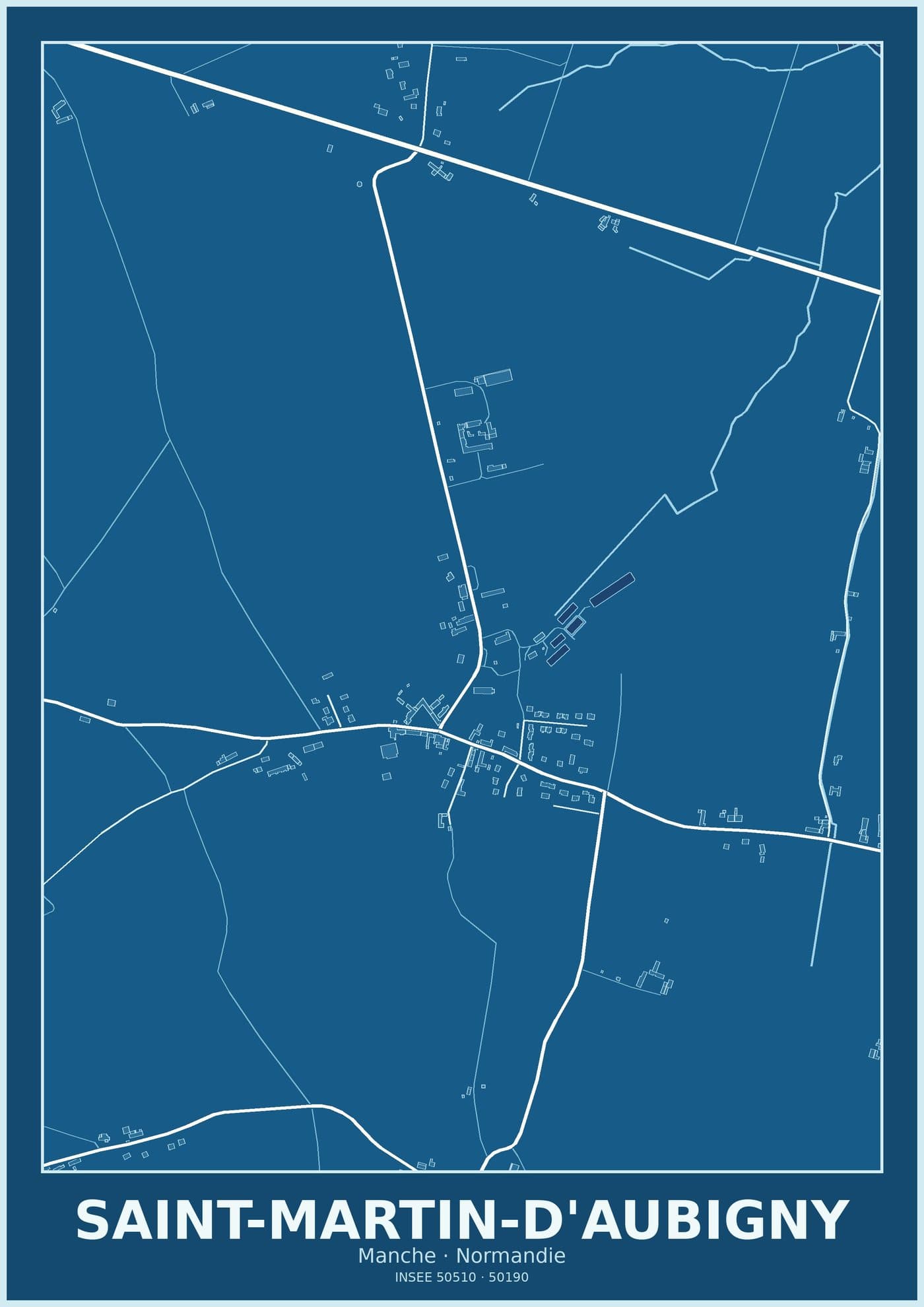 Affiche de Saint-Martin-d'Aubigny