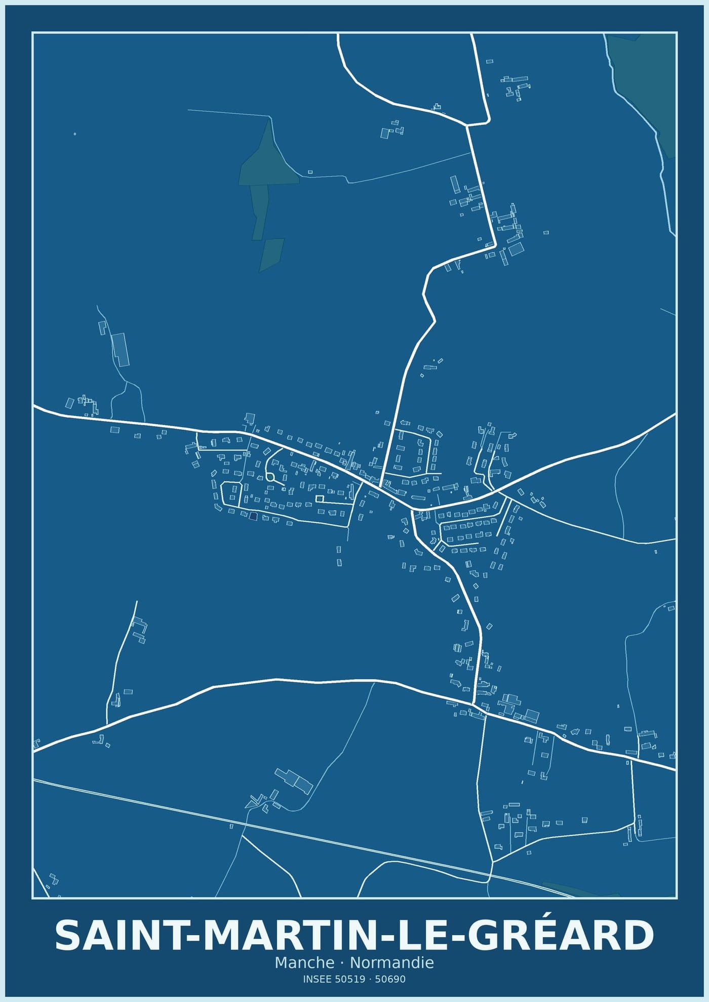 Plan de Saint-Martin-le-Gréard