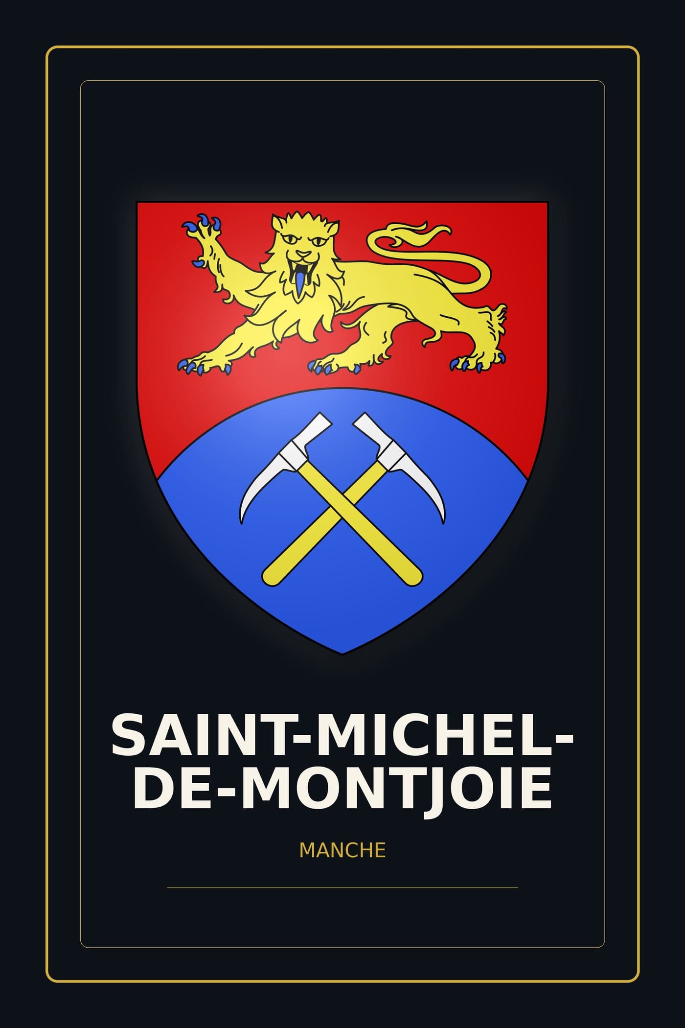 Blason de Saint-Michel-de-Montjoie