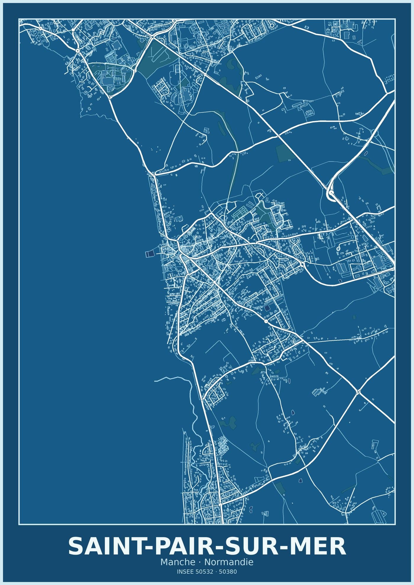 Affiche de Saint-Pair-sur-Mer