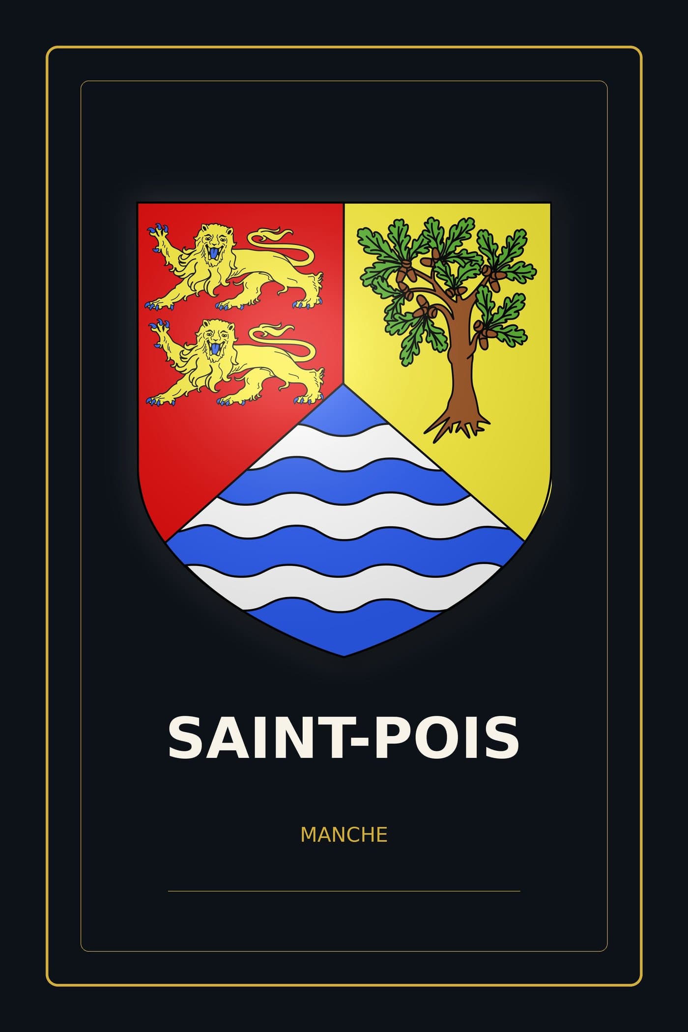 Affiche de Saint-Pois