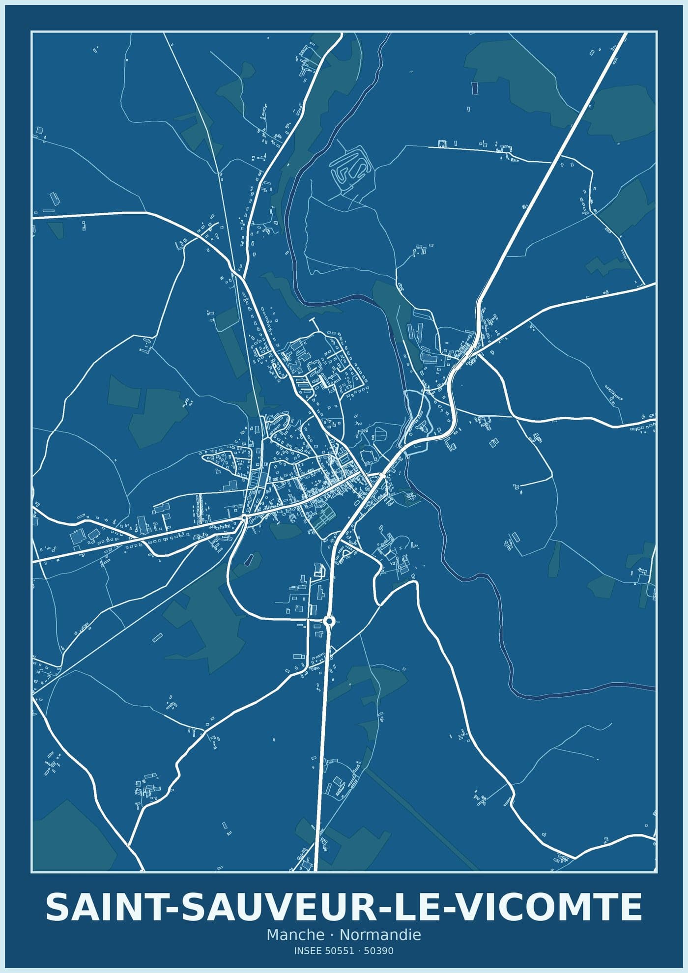 Affiche de Saint-Sauveur-le-Vicomte