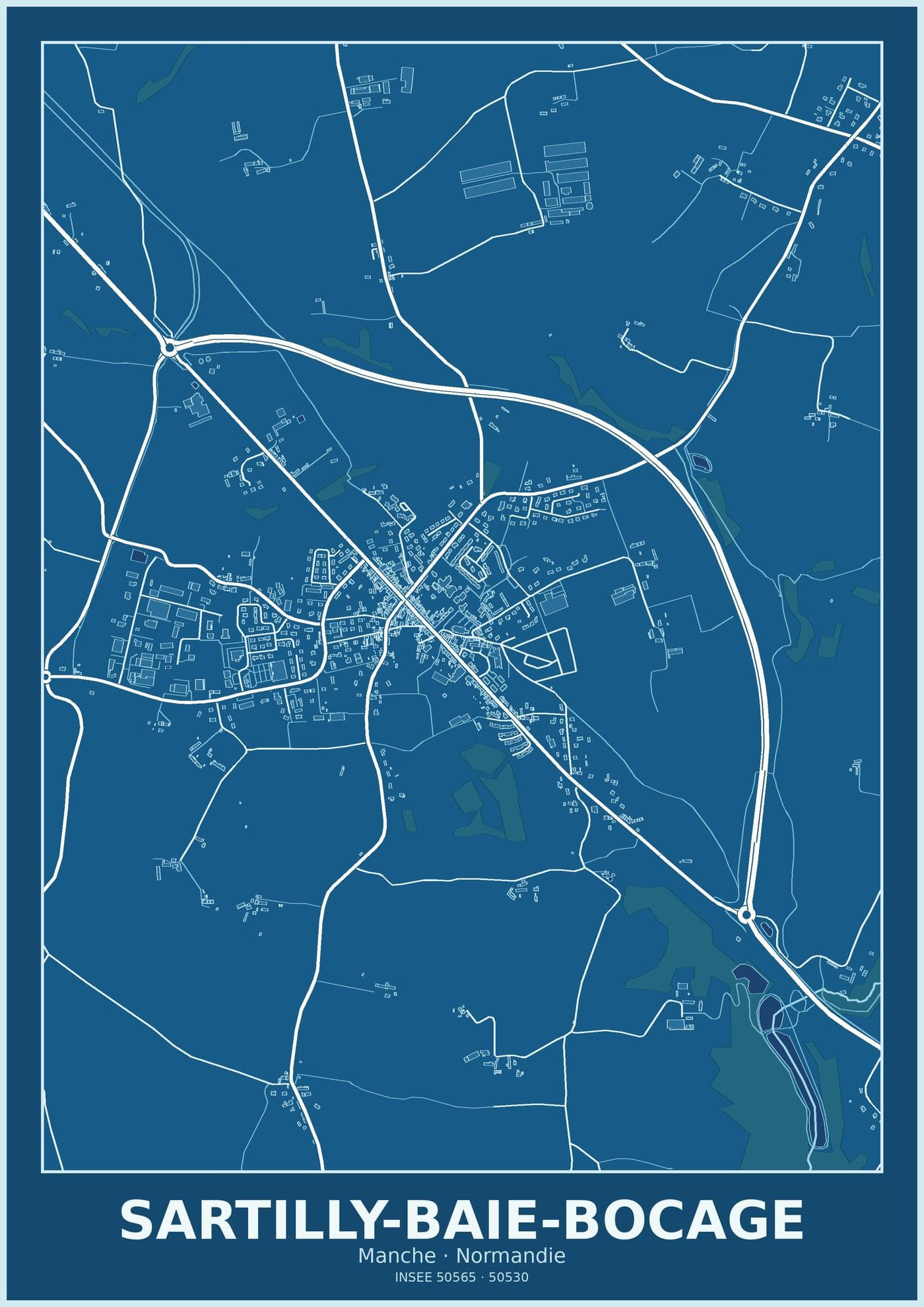 Plan de Sartilly-Baie-Bocage