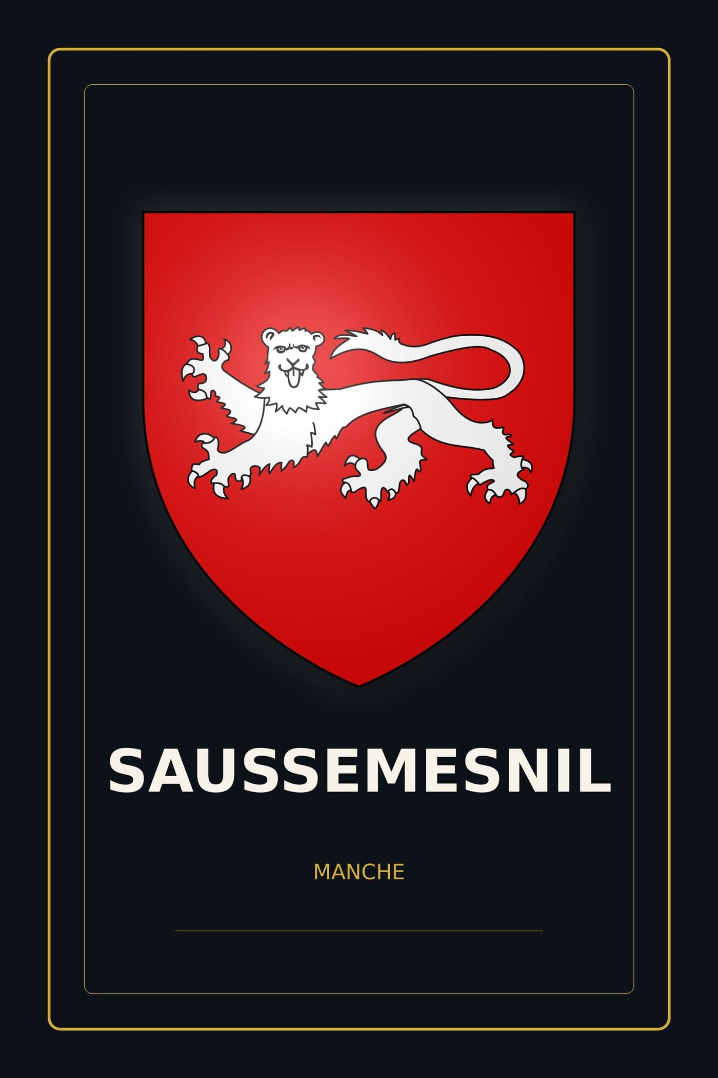 Blason de Saussemesnil