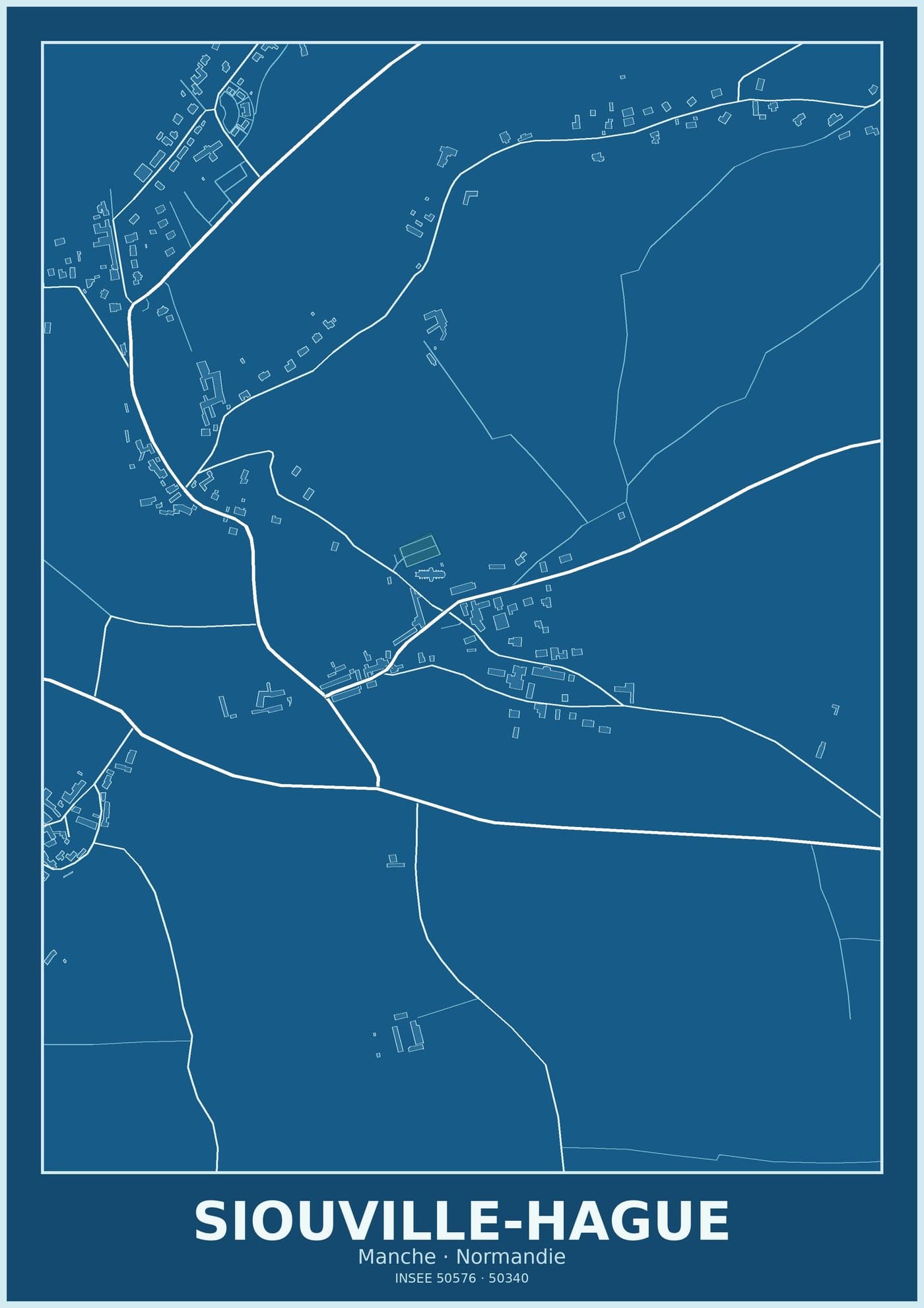 Plan de Siouville-Hague