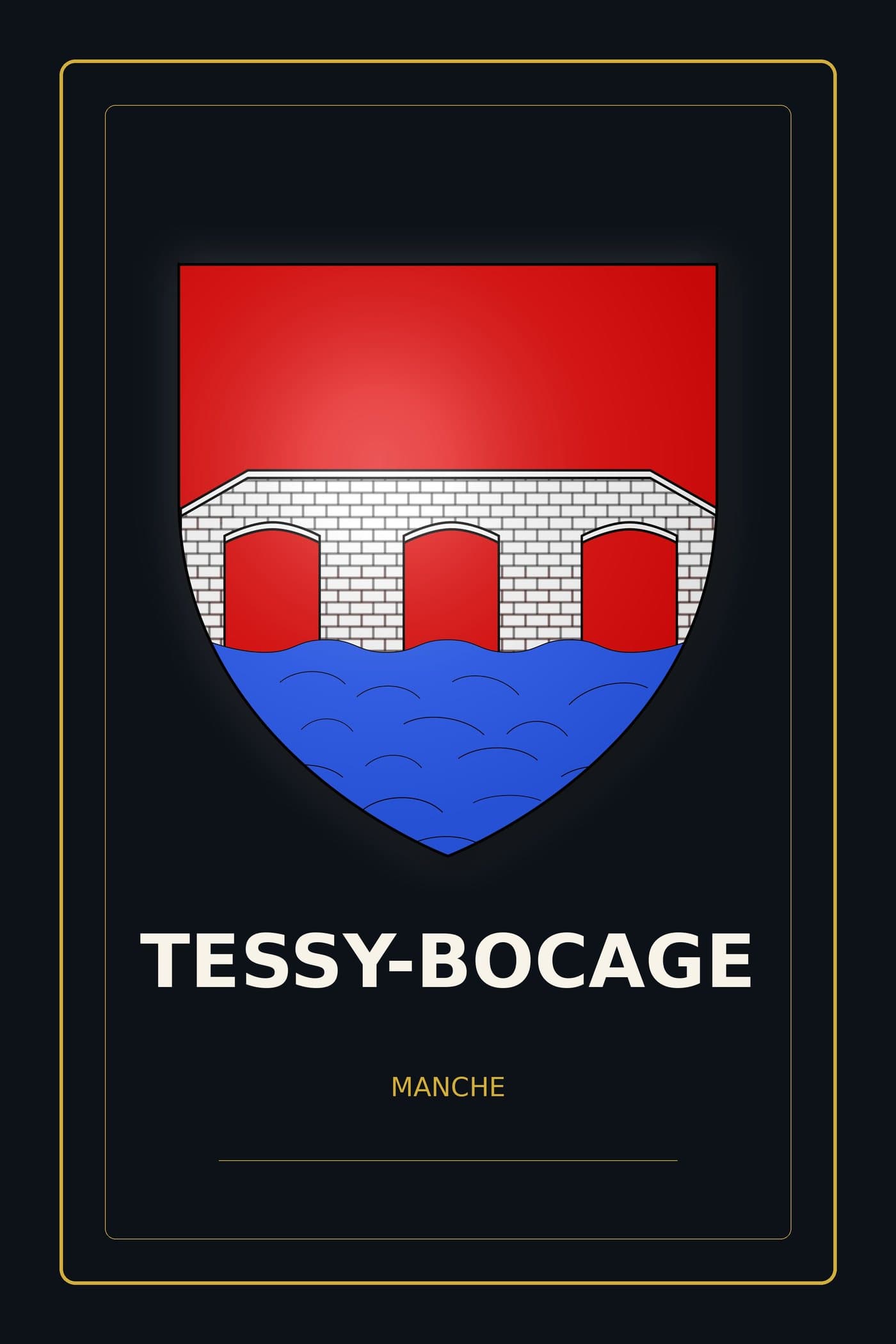 Blason de Tessy-Bocage