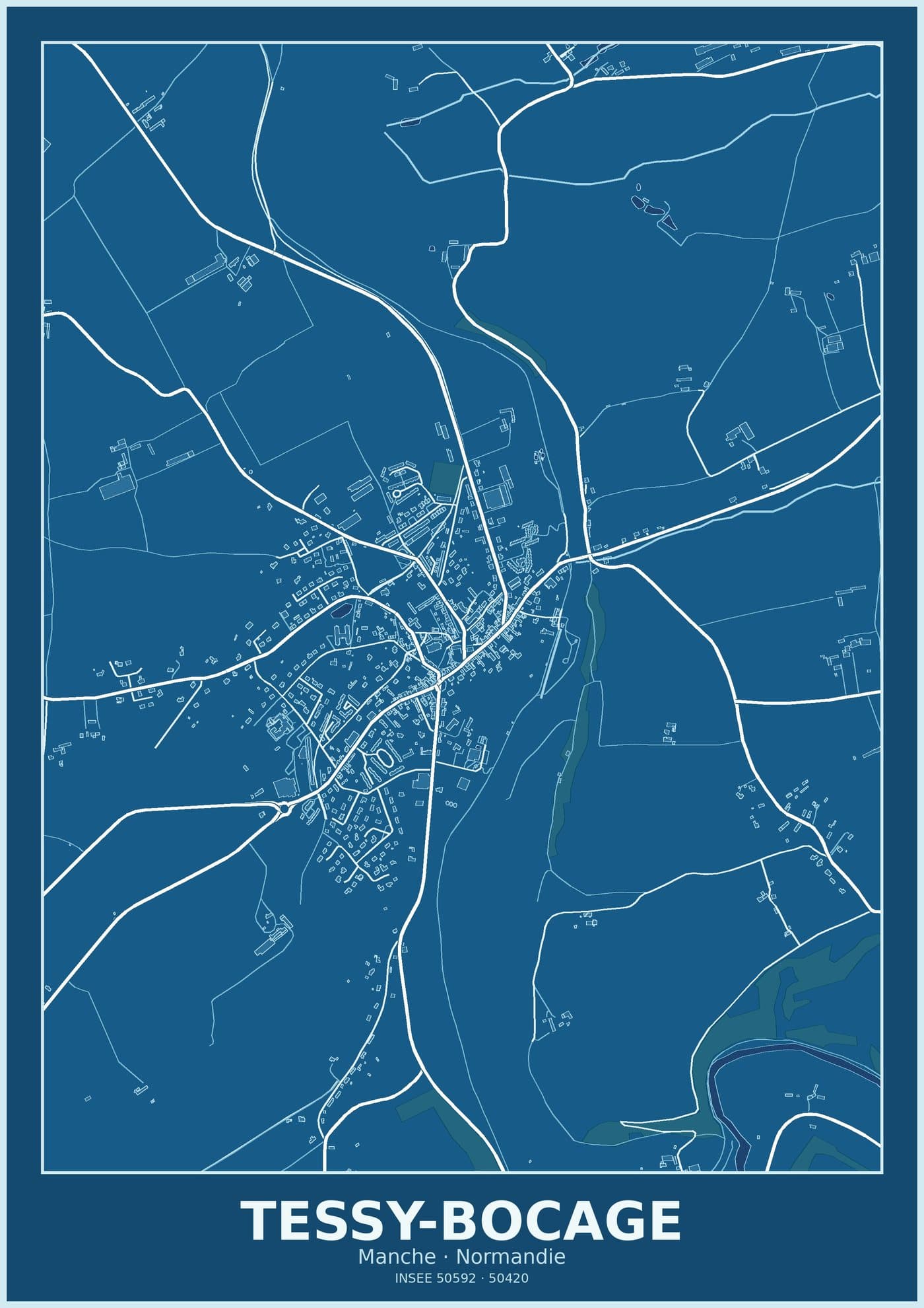 Plan de Tessy-Bocage