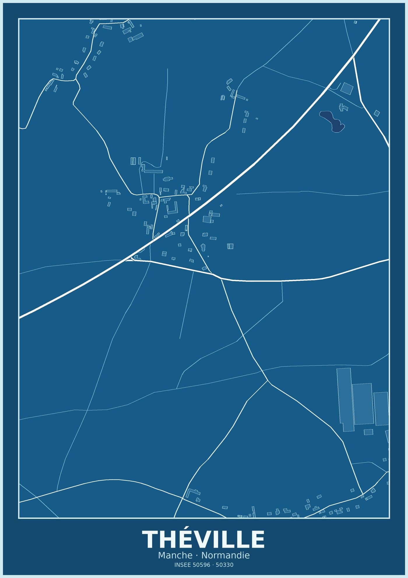 Plan de Théville