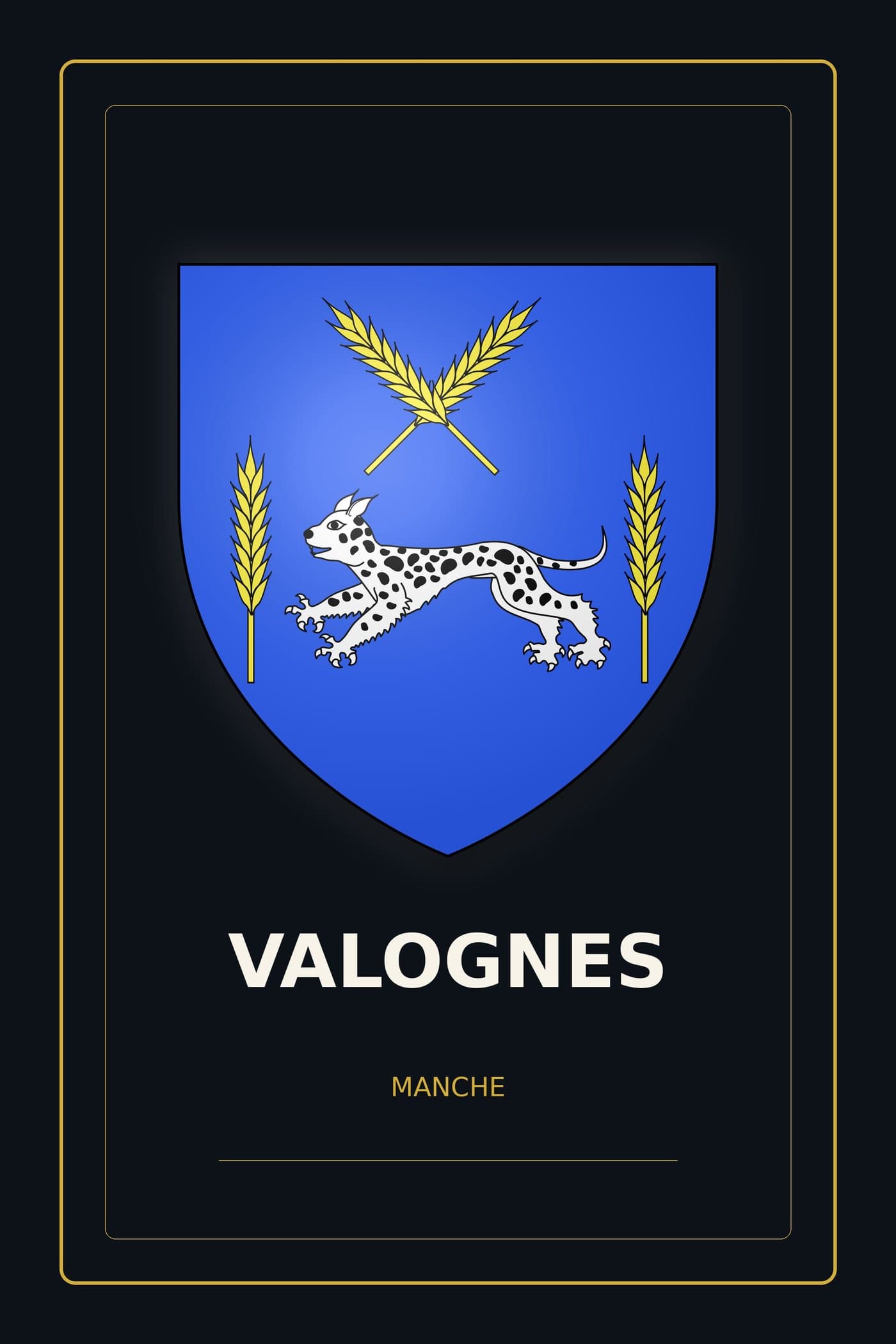 Blason de Valognes