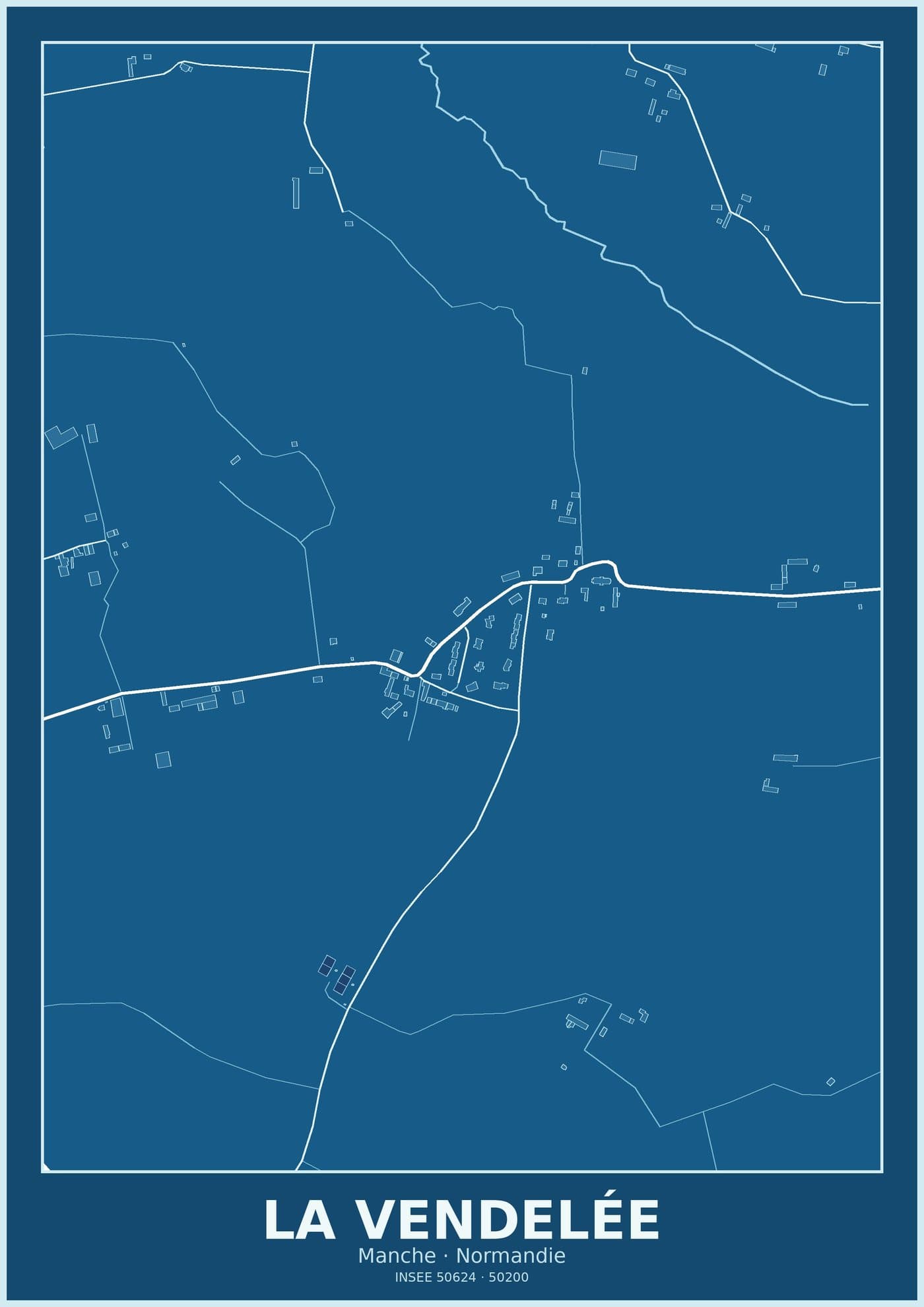 Plan de La Vendelée