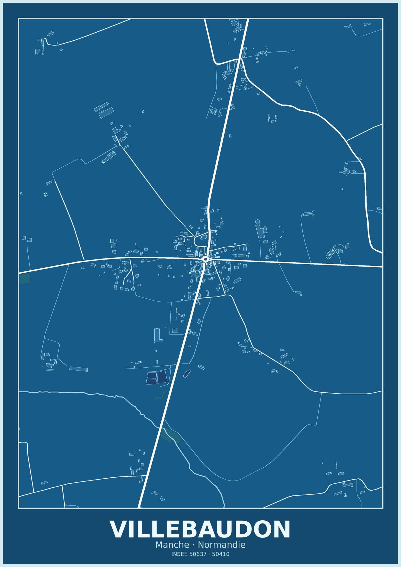 Plan de Villebaudon
