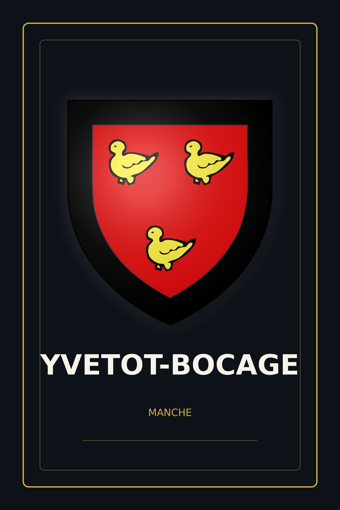 Blason d'Yvetot-Bocage