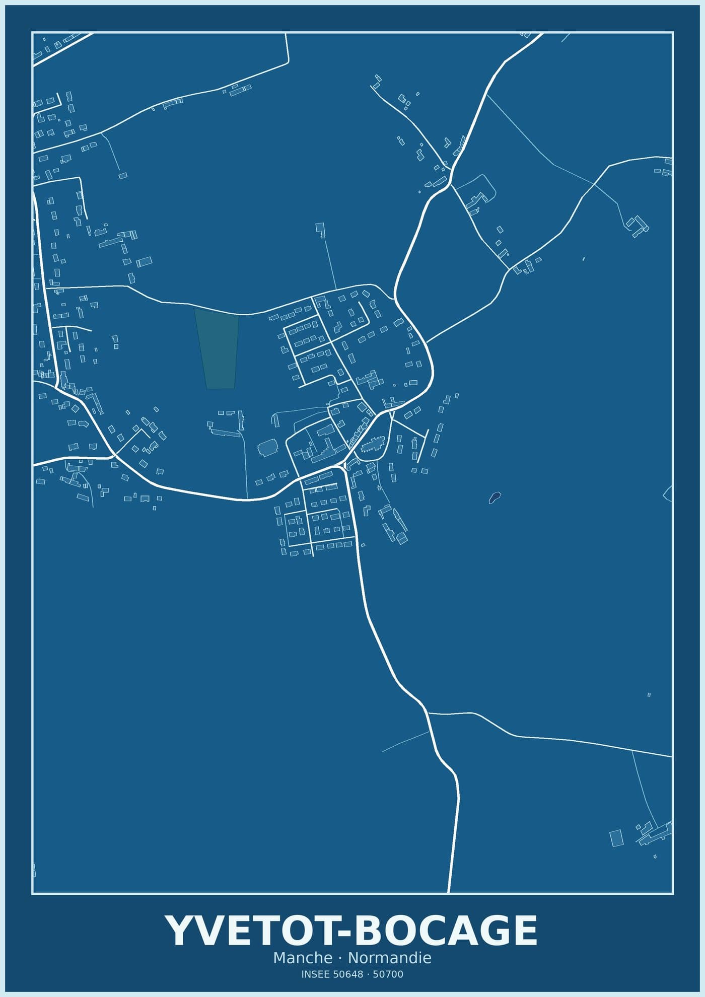 Plan d'Yvetot-Bocage