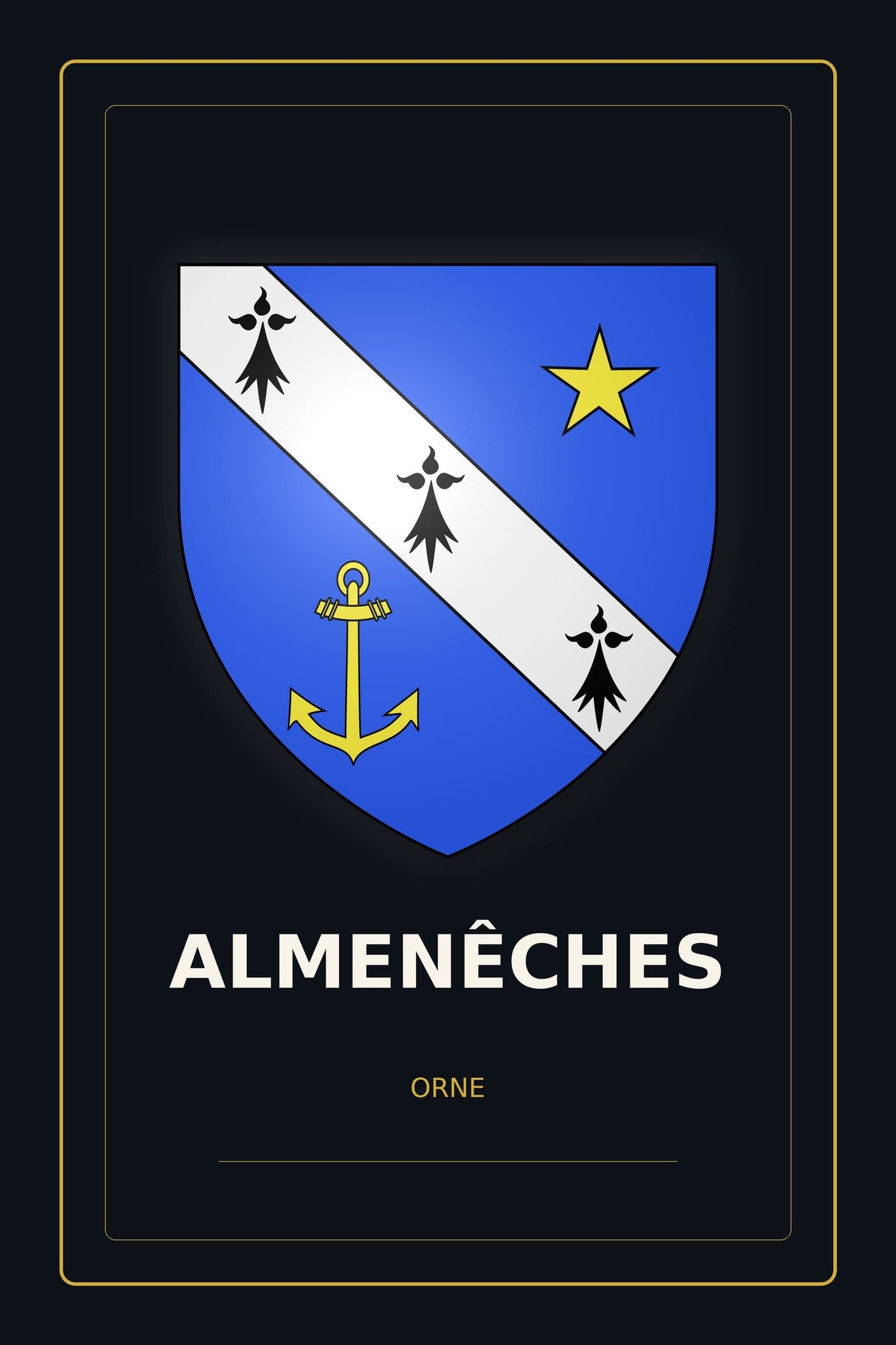 Blason d'Almenêches