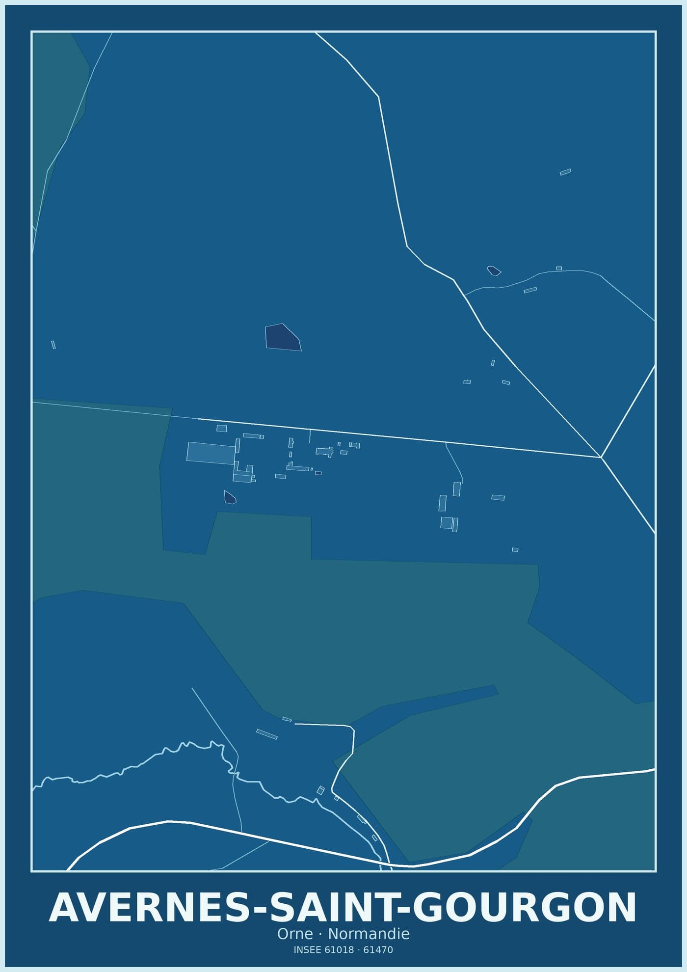 Plan d'Avernes-Saint-Gourgon