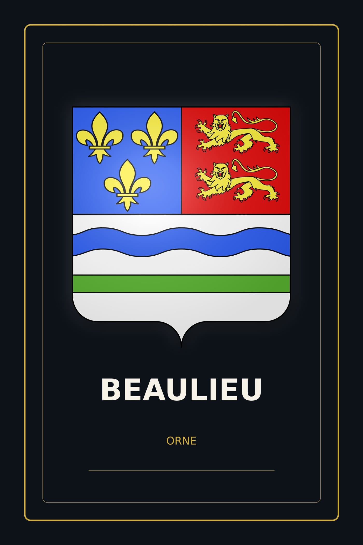 Blason de Beaulieu