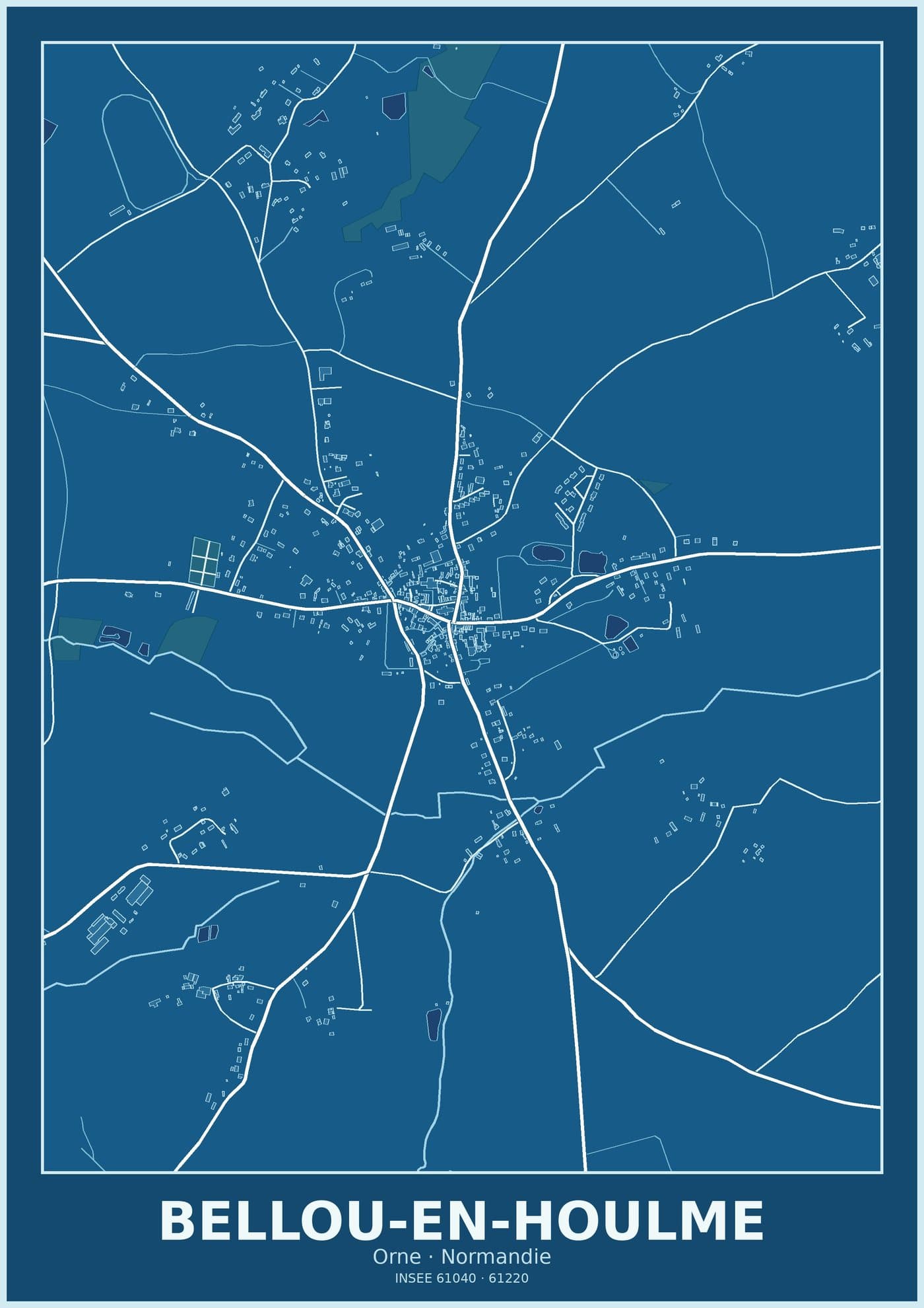 Plan de Bellou-en-Houlme