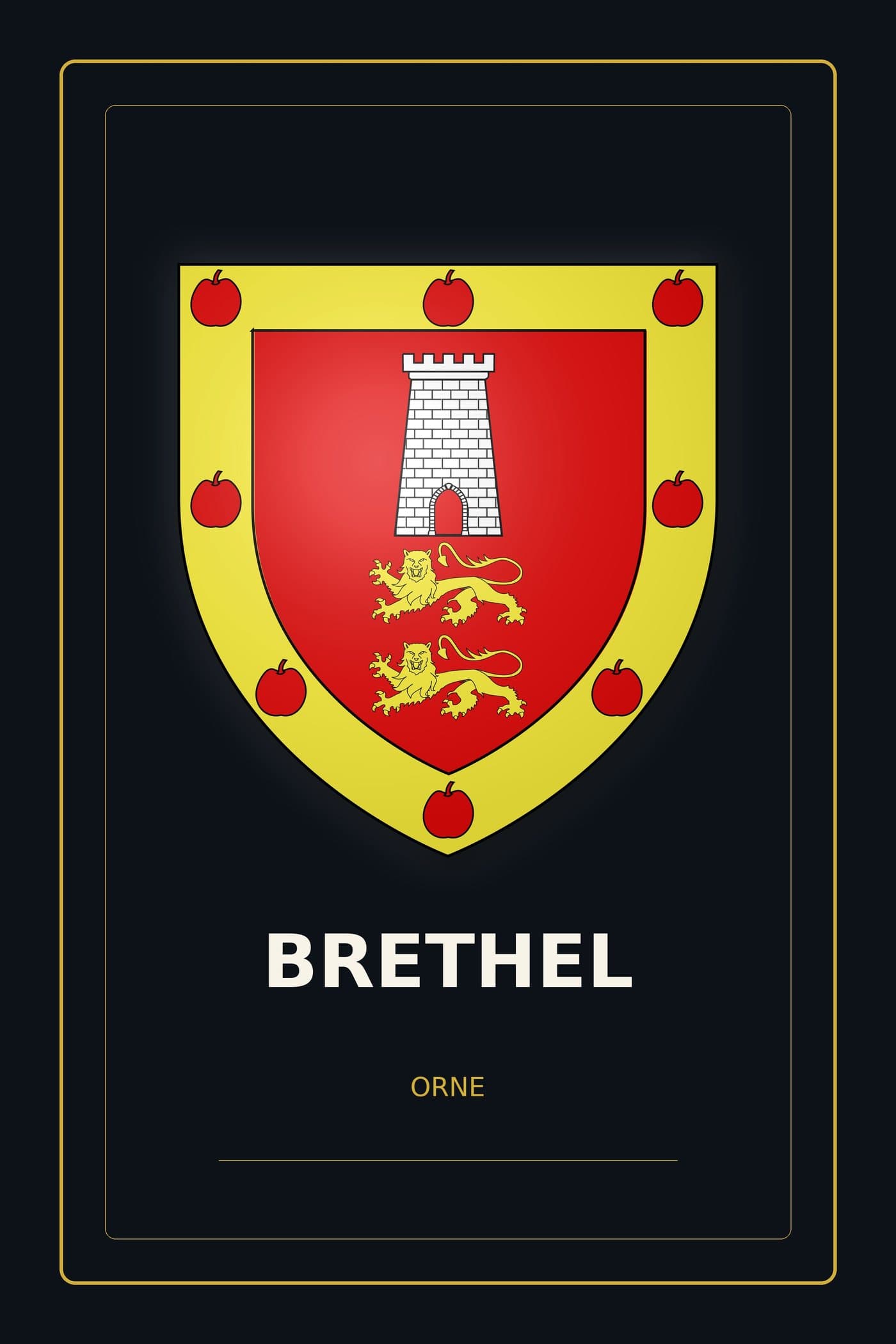 Blason de Brethel