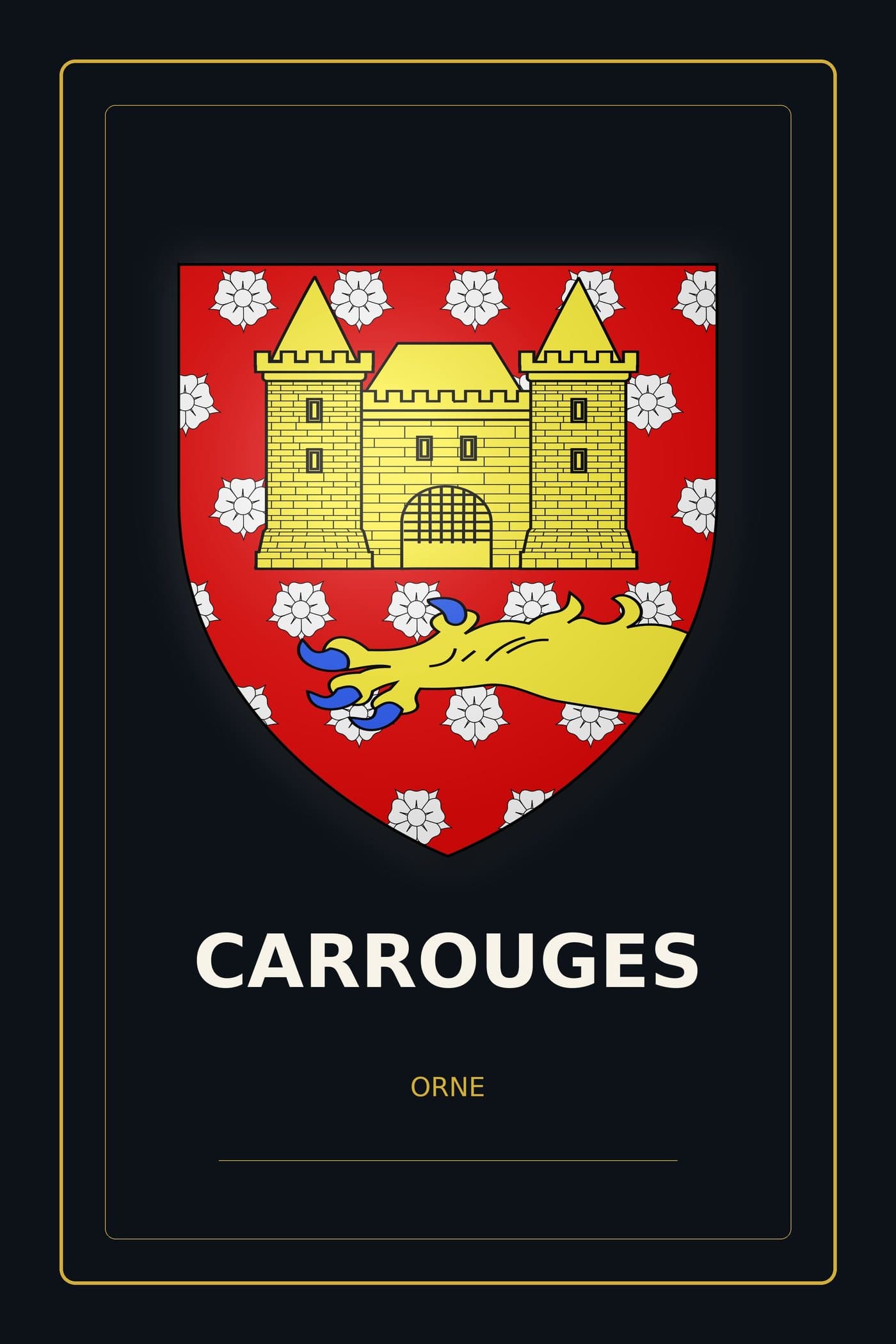 Blason de Carrouges