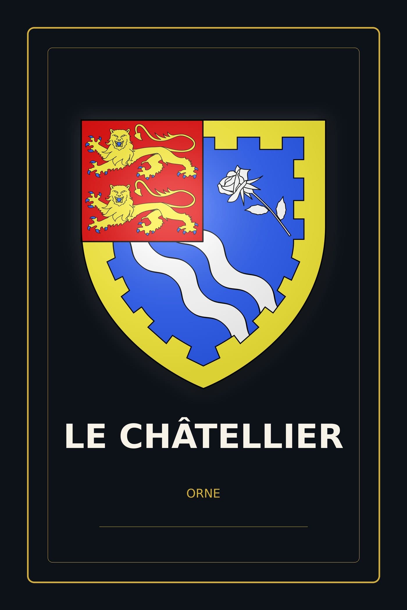 Blason du Châtellier