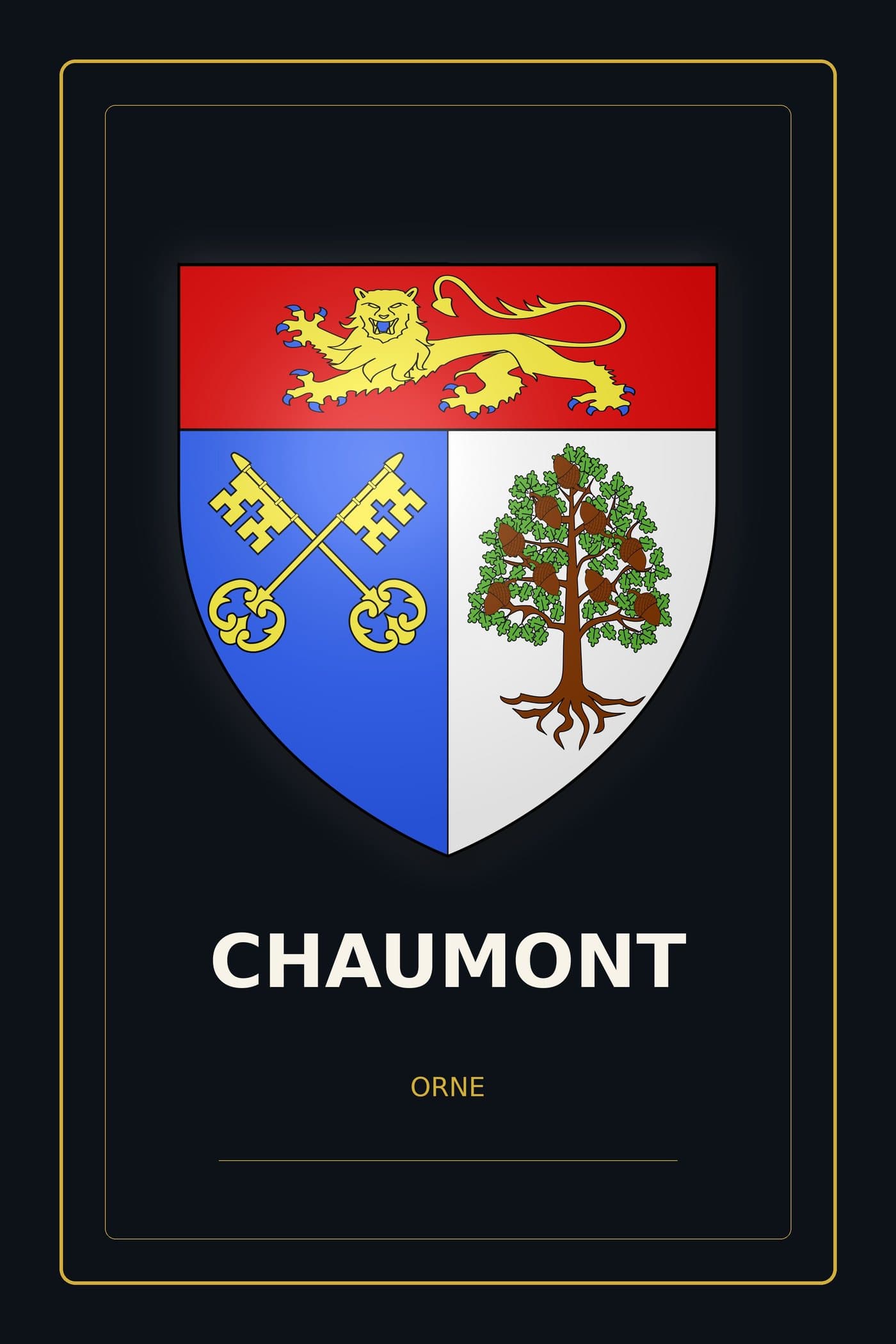Blason de Chaumont