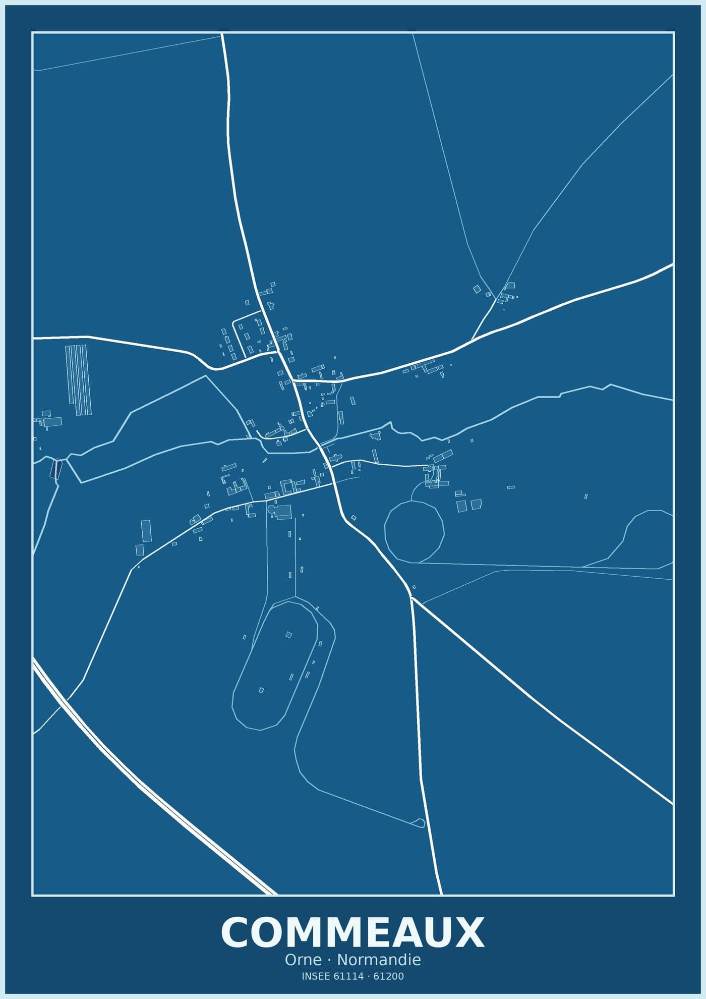 Plan de Commeaux