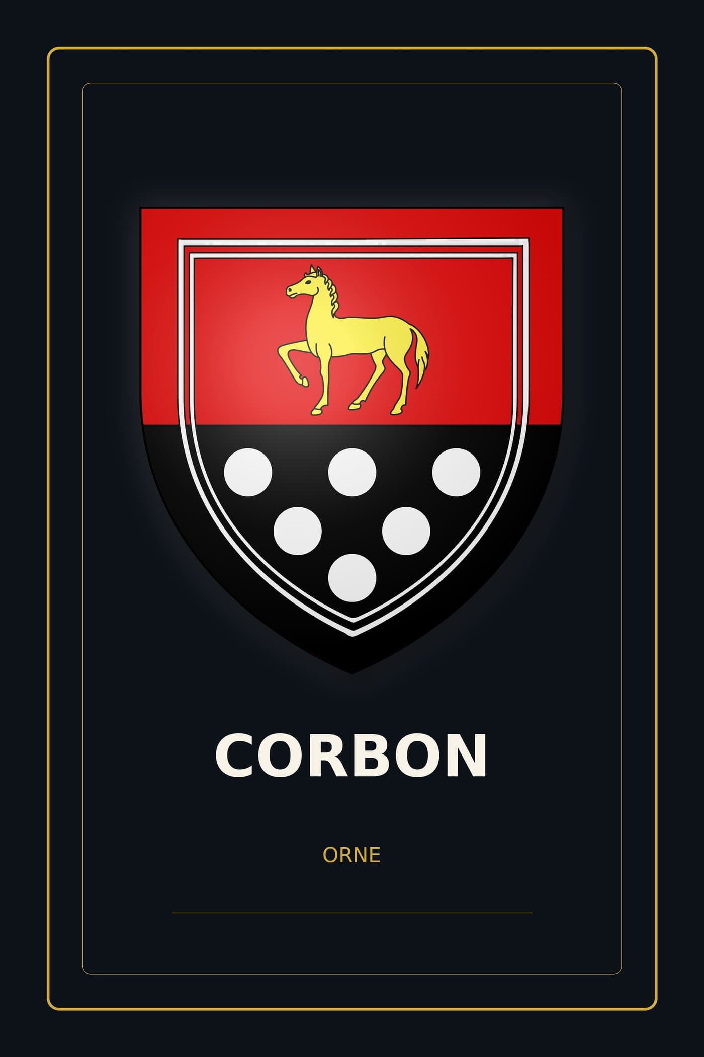 Blason de Corbon