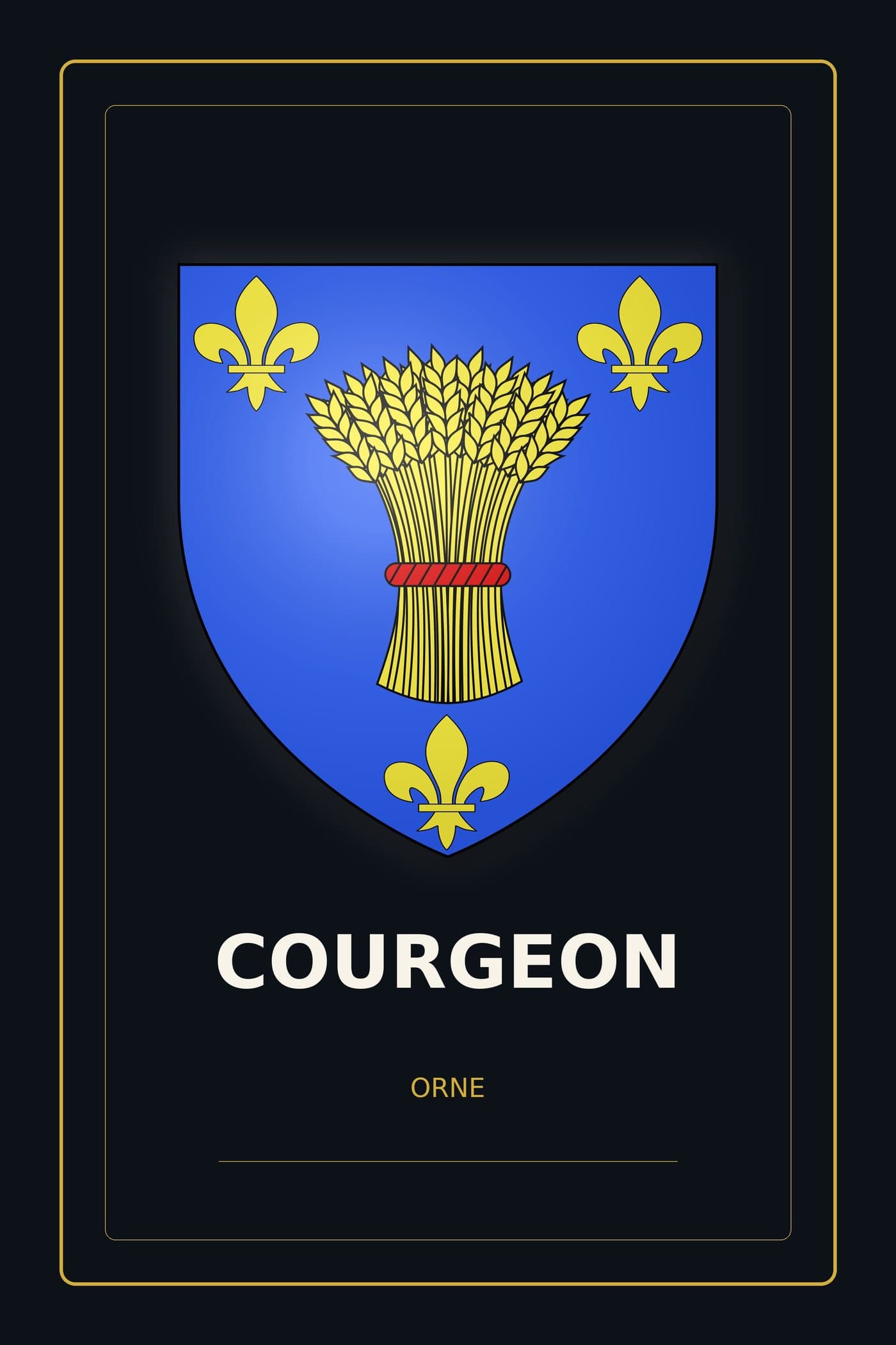 Blason de Courgeon